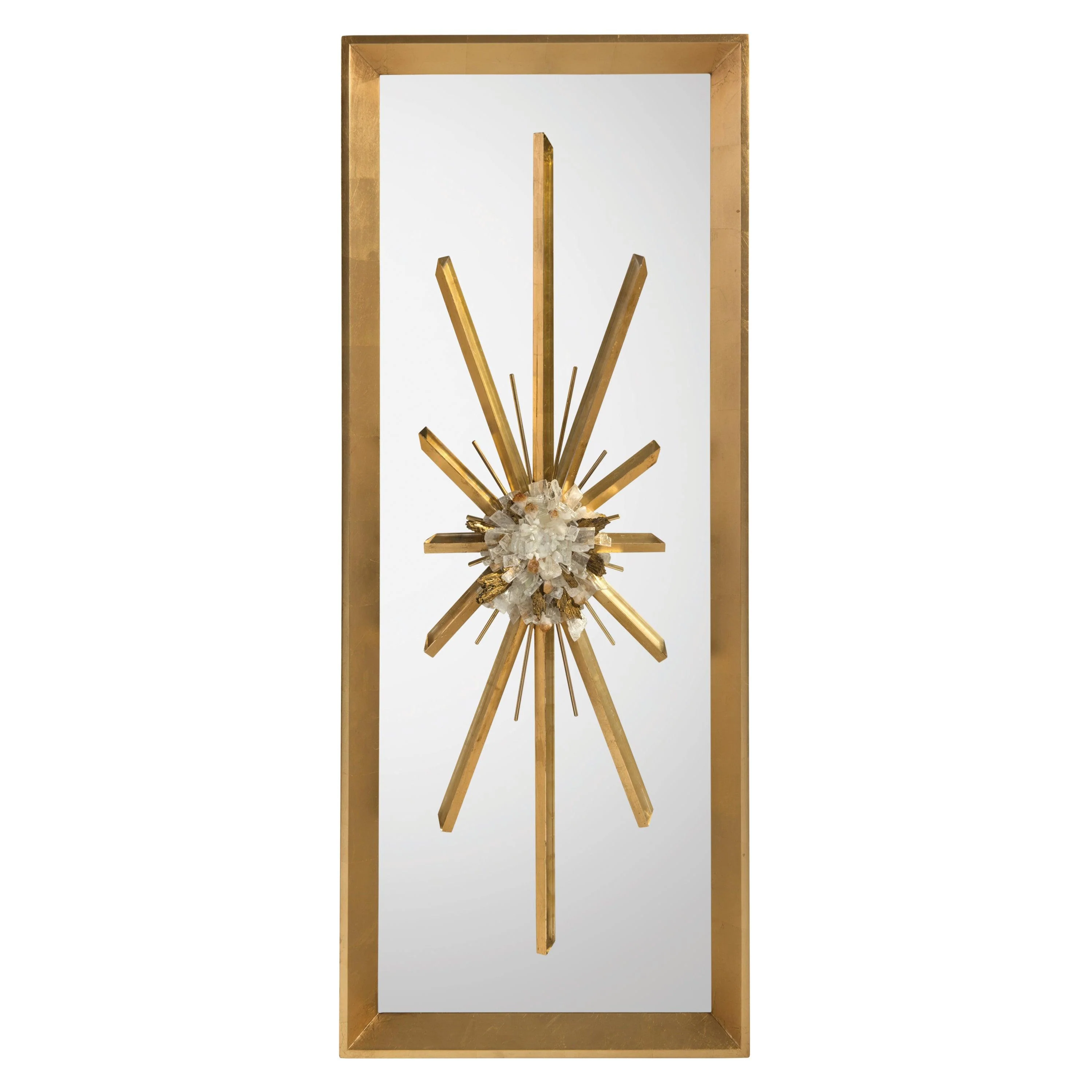 Golden Crystal Burst Mirror I - Frankwebs