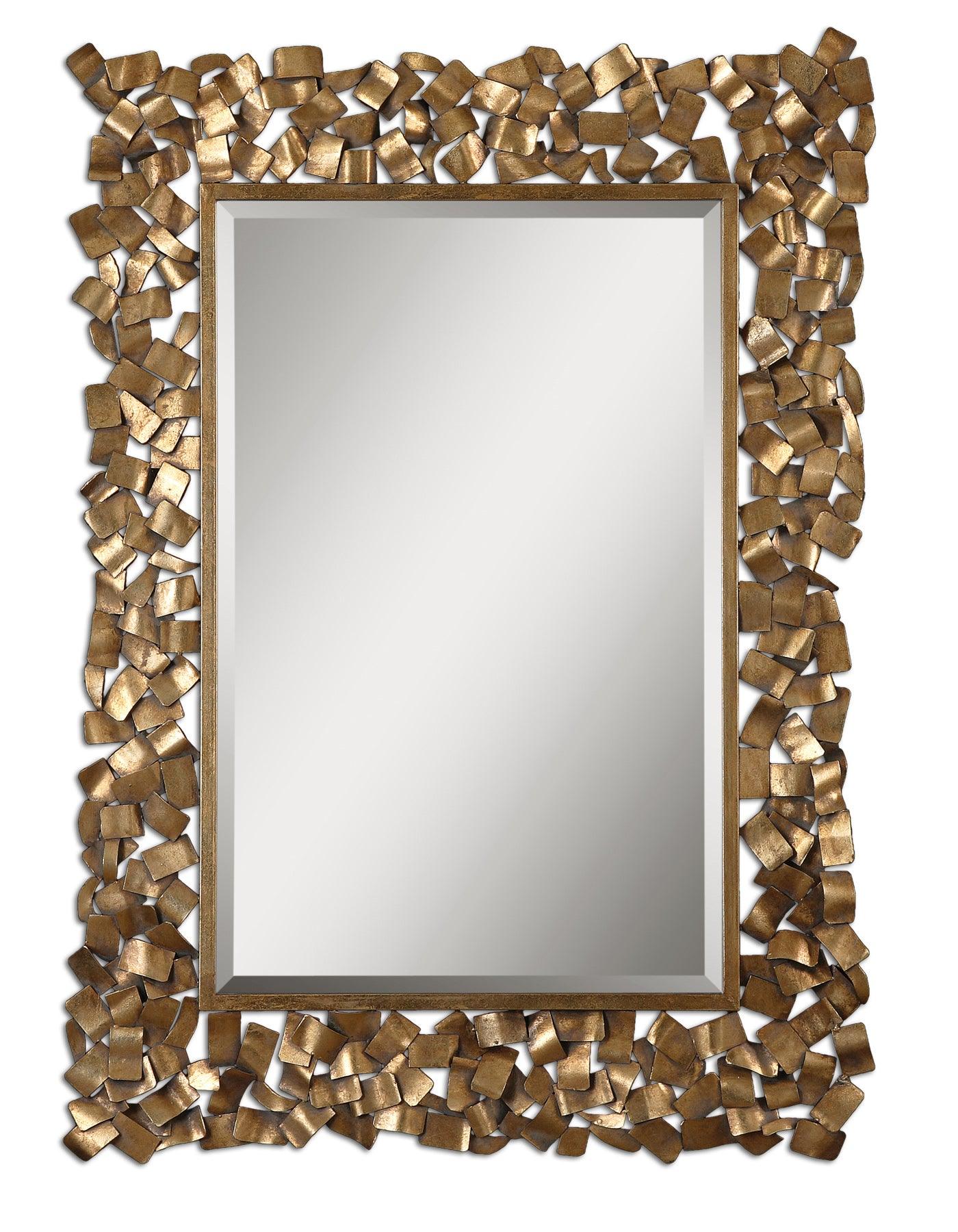 CAPULIN ANTIQUE GOLD MIRROR - Frankwebs