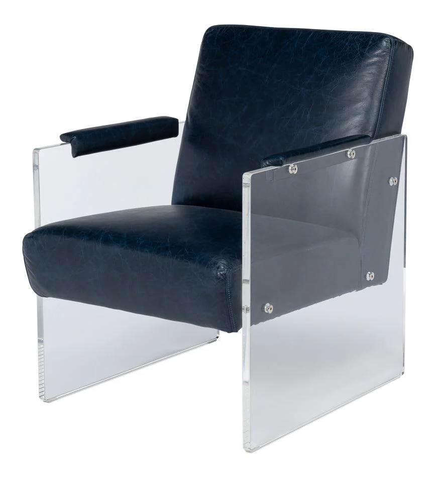 Holloway Armchair - Chateau Blue - Frankwebs