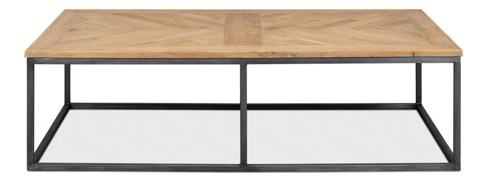 Cascade Cocktail Table - Driftwood Finish - Frankwebs