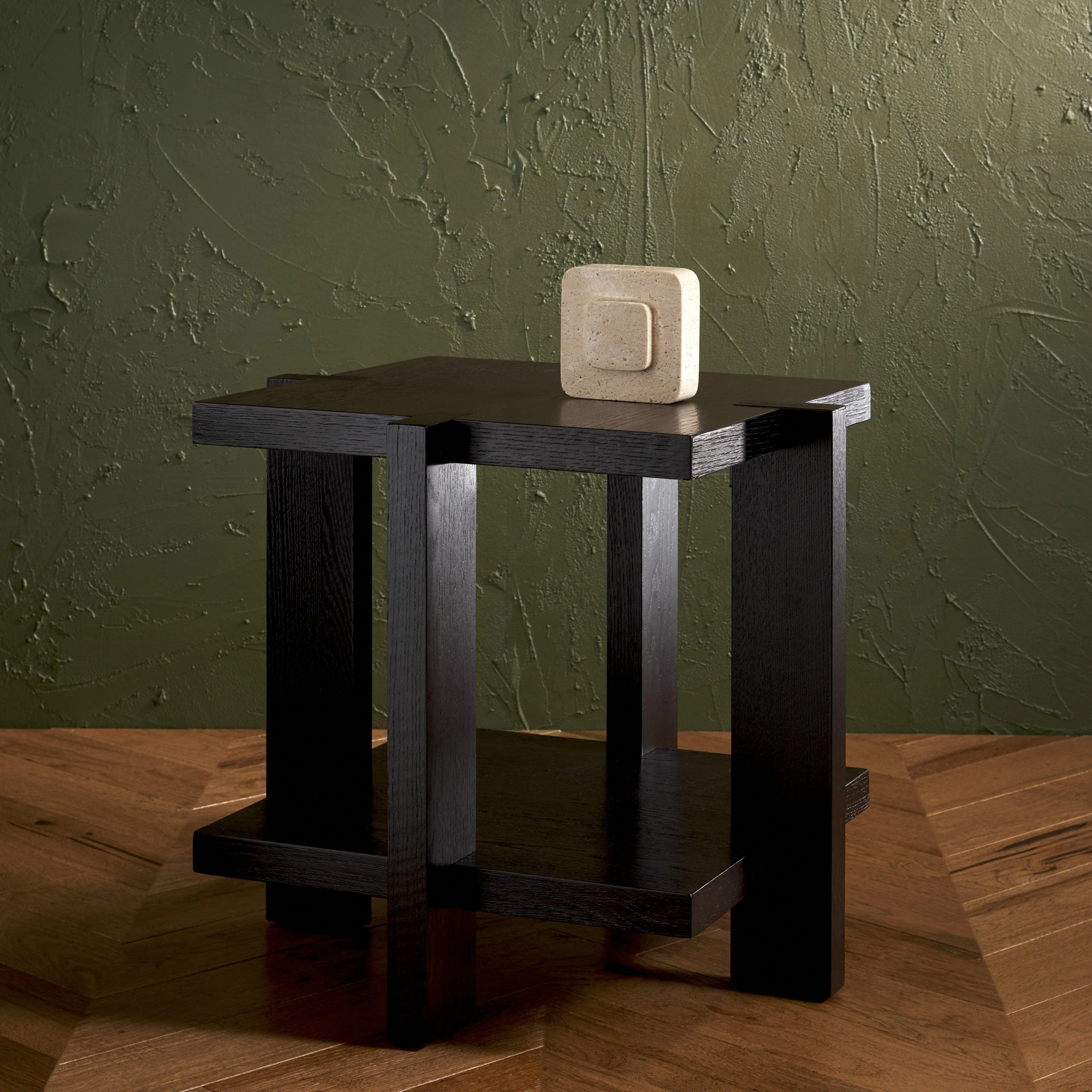 Quigley Square Wood Accent Table - Frankwebs