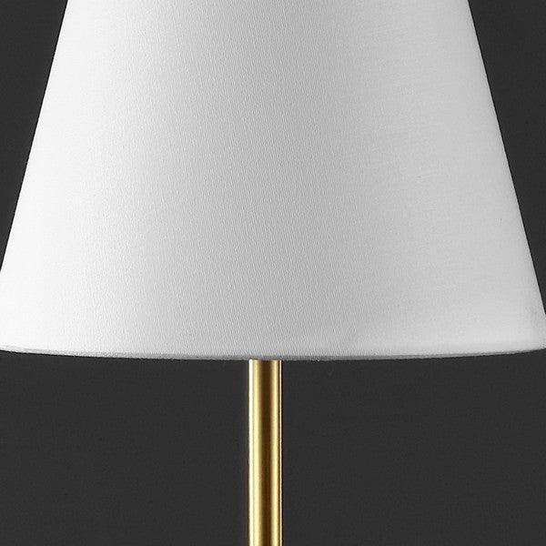 GENESIS ALABASTER AND METAL TABLE LAMP - Frankwebs