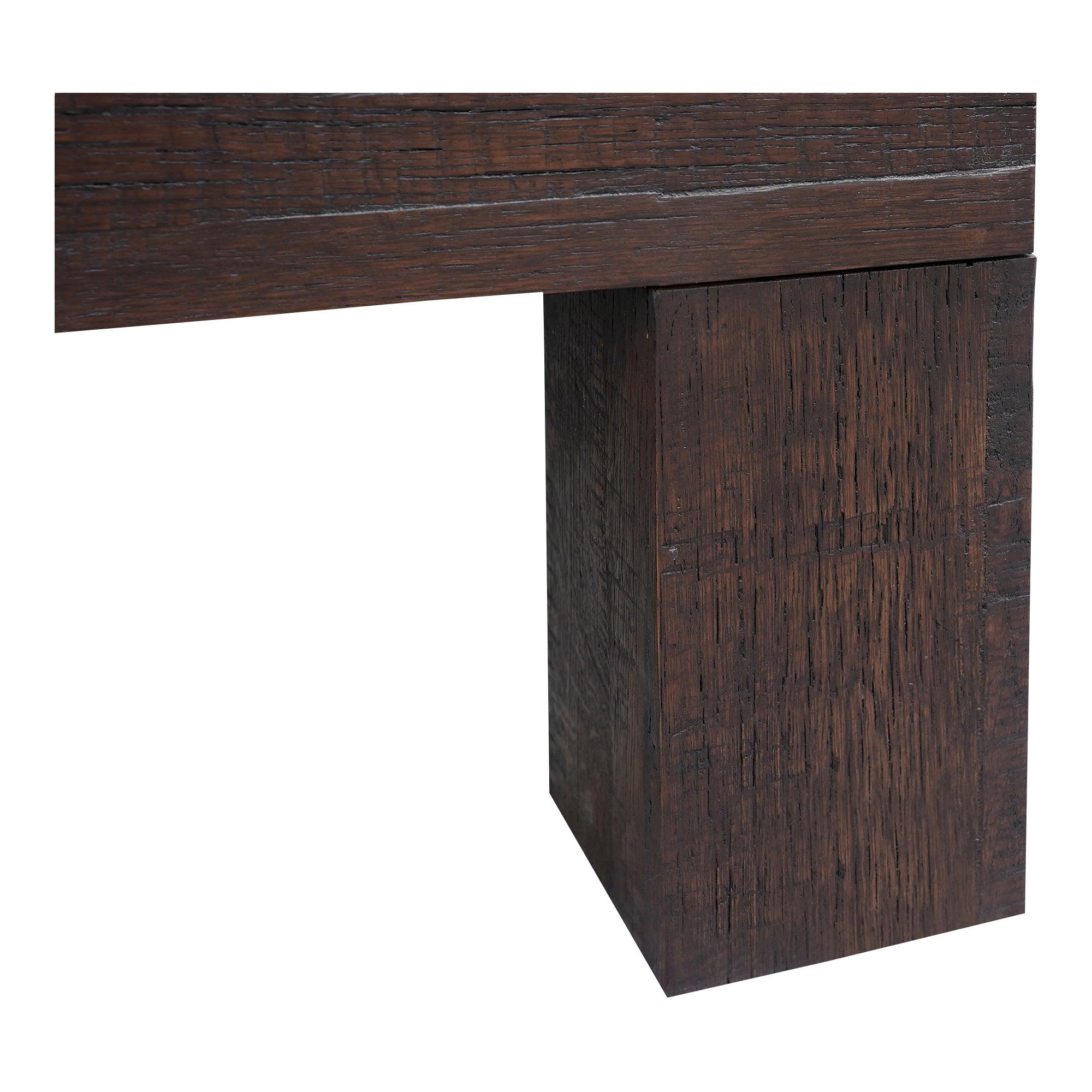 Evander Coffee Table Rustic Brown - Frankwebs