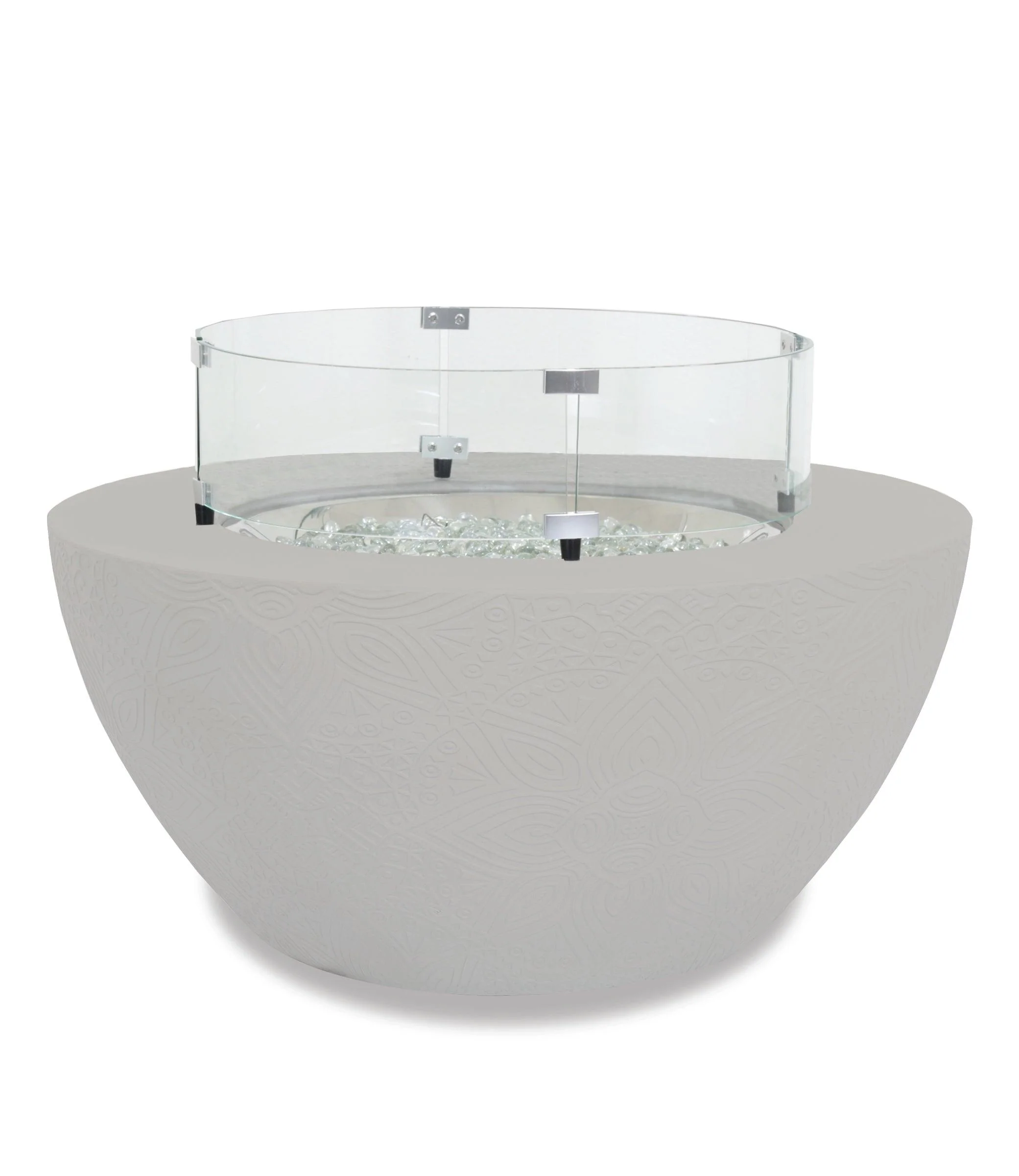 Bali Fire Bowl Glass Surround - Frankwebs