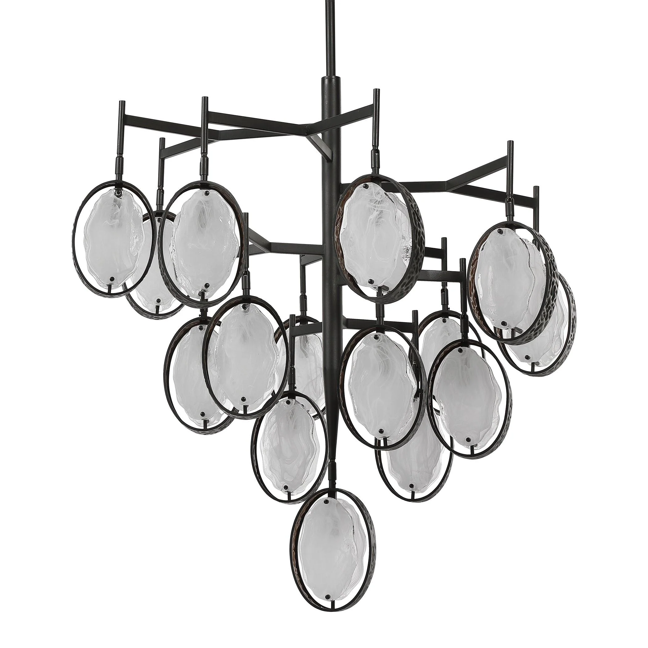 MAXIN 15 LIGHT LARGE BRONZE CHANDELIER - Frankwebs
