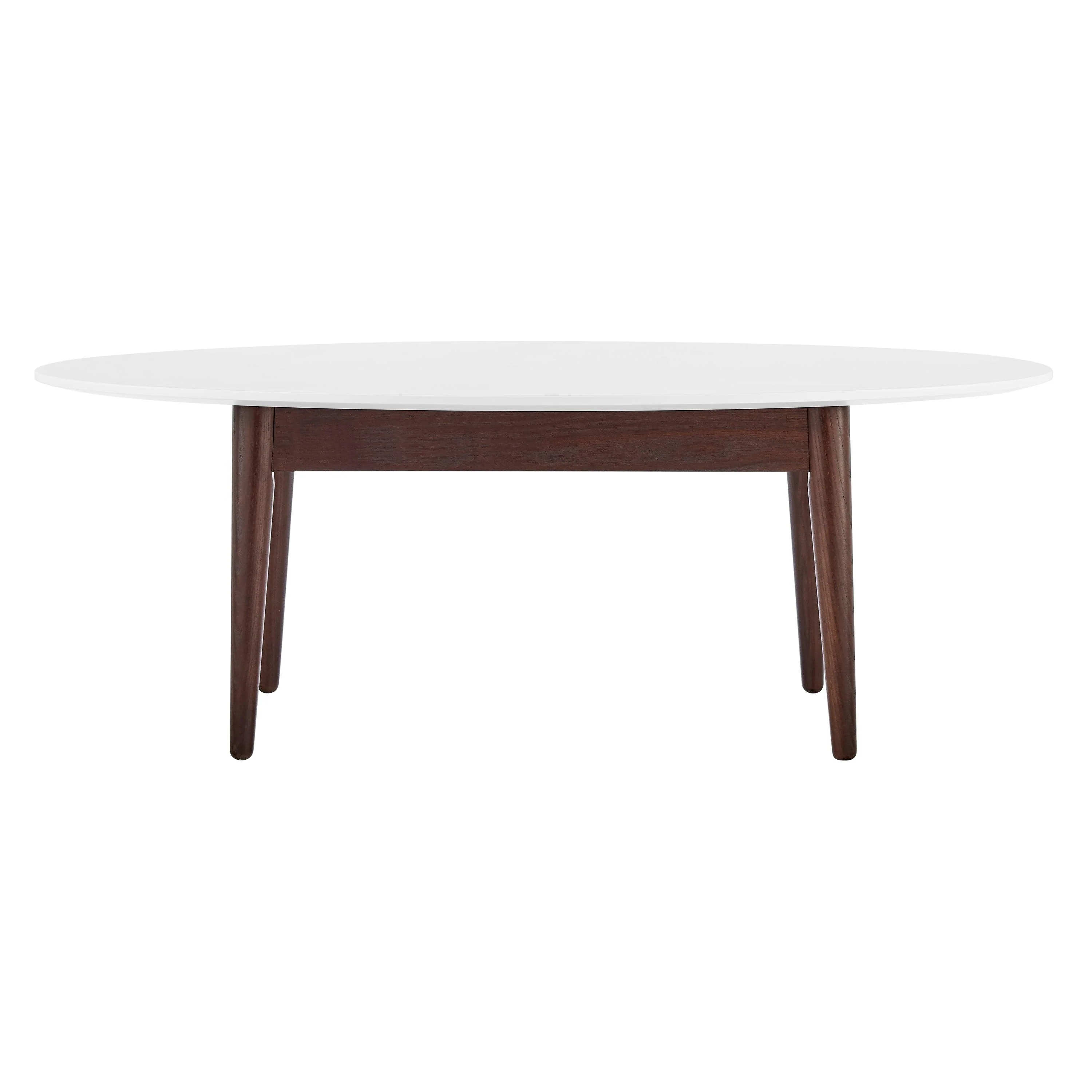 Manon Coffee Table with Dark Walnut Legs - Frankwebs