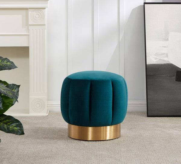 MAXINE CHANNEL TUFTED OTTTOMAN - Frankwebs