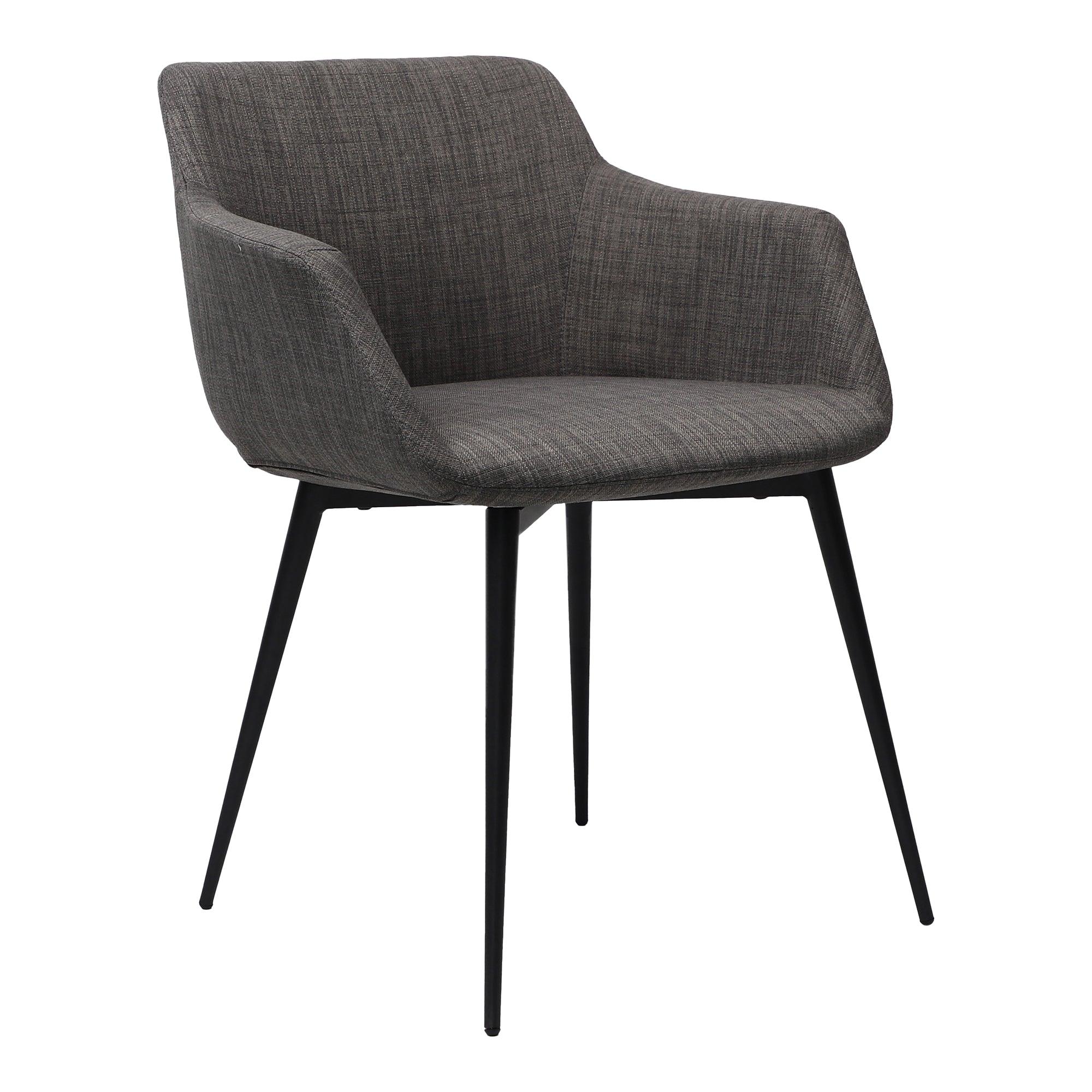 Ronda Arm Chair Grey - Set Of Two - Frankwebs