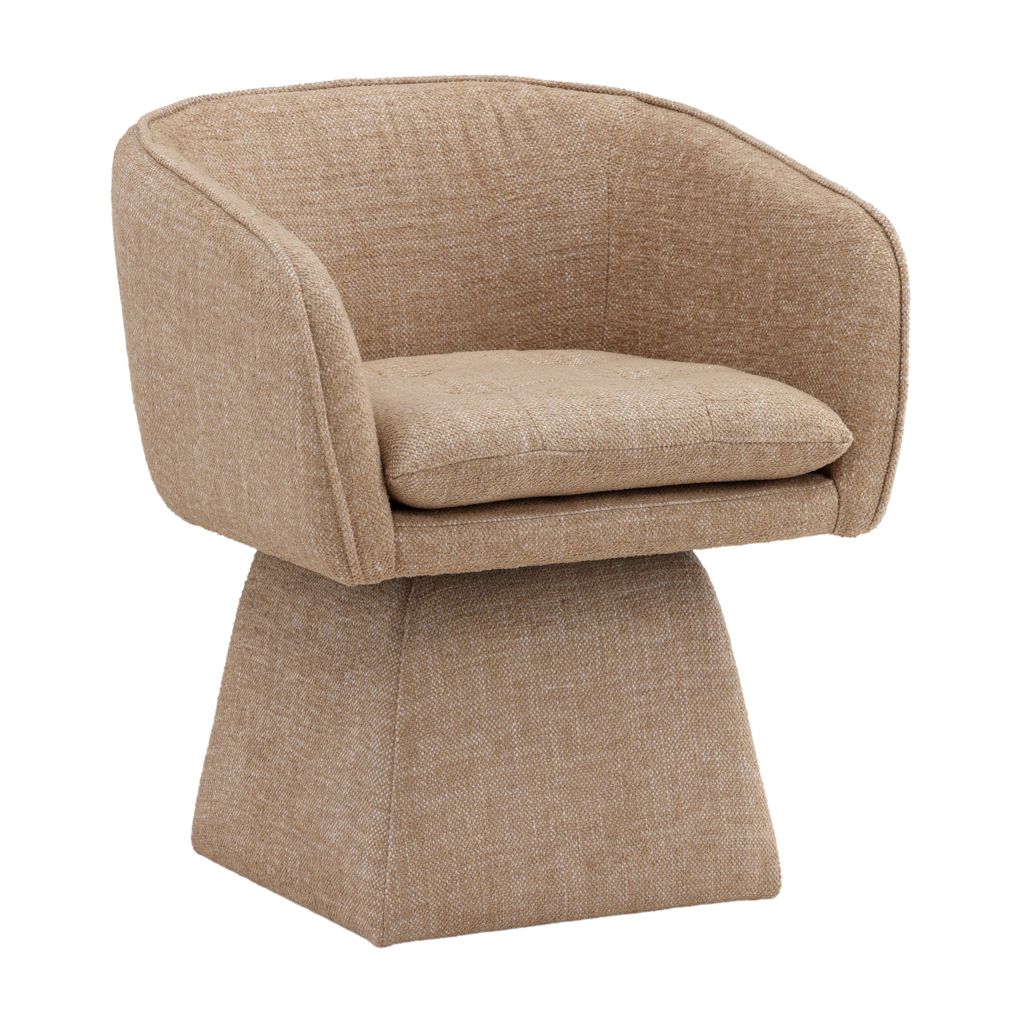 Joni Swivel Chair Camel - Frankwebs