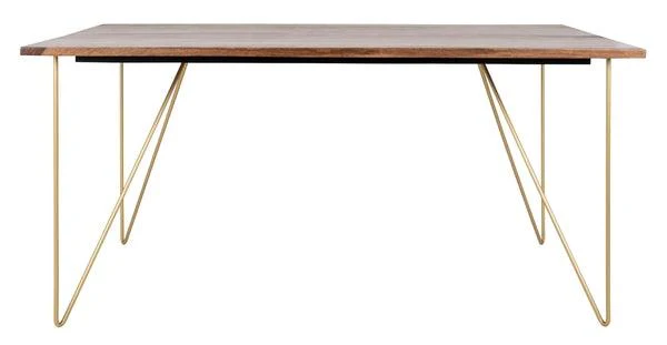 CAPTAIN HAIRPIN LEGS WOOD DINING TABLE - Frankwebs
