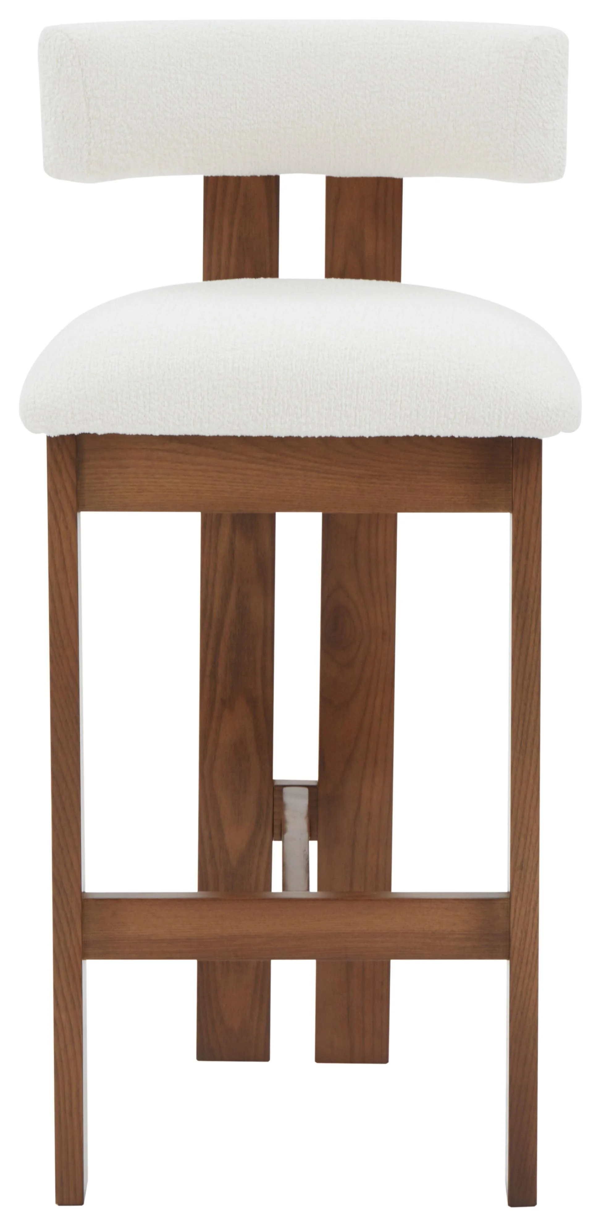 Macey Boucle Barstool - Frankwebs