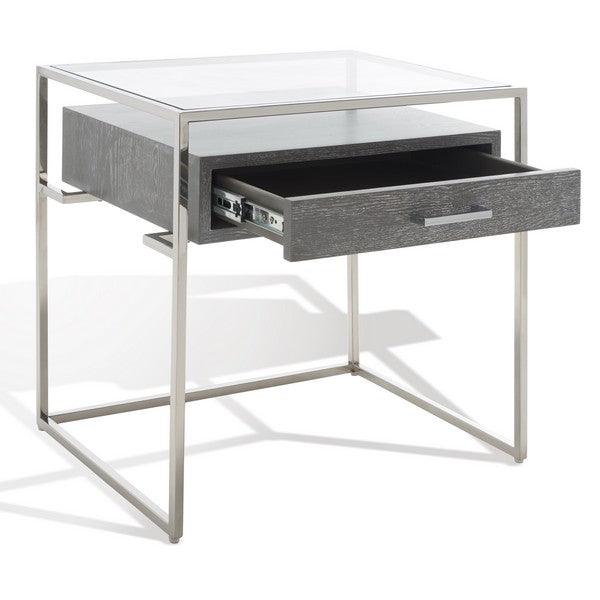 CAELAN GLASS SIDE TABLE - Frankwebs