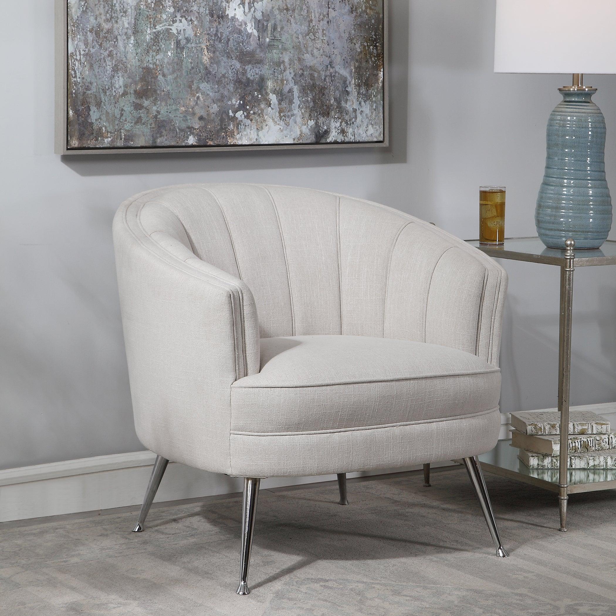 Janie Mid-Century Accent Chair - Frankwebs
