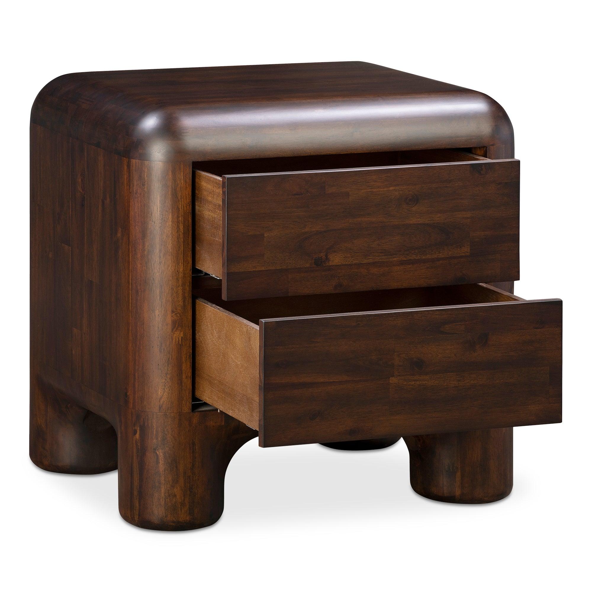 Rowan Nightstand Dark Brown - Frankwebs