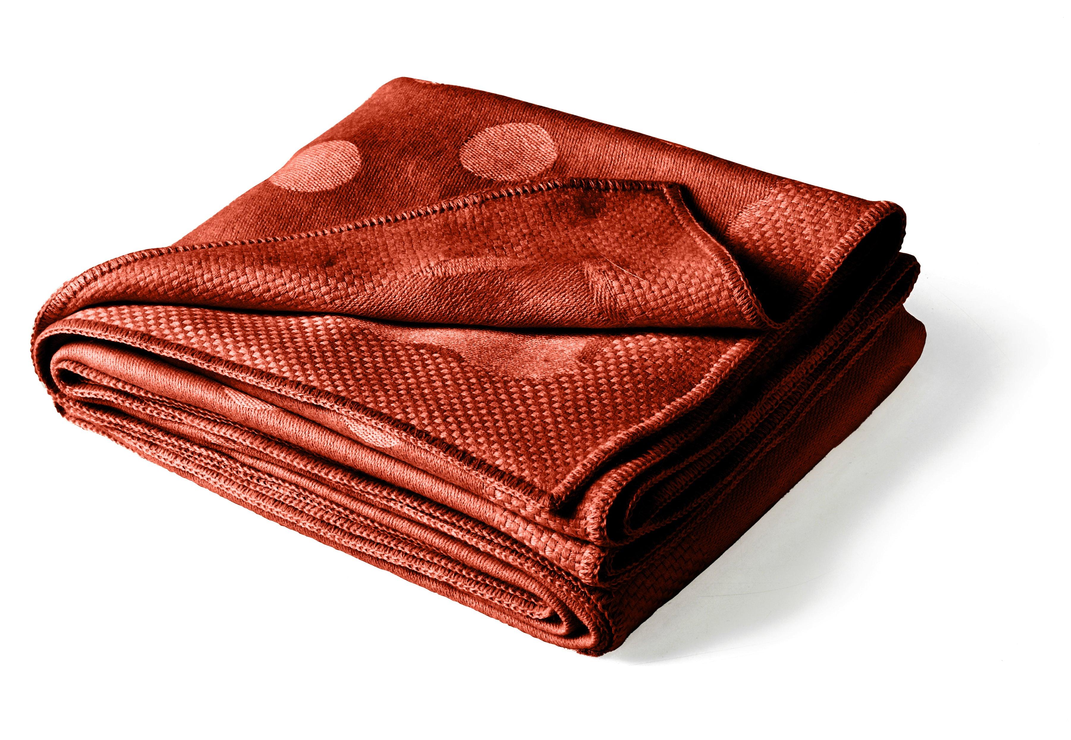 Dots Baby Alpaca Throw - Frankwebs