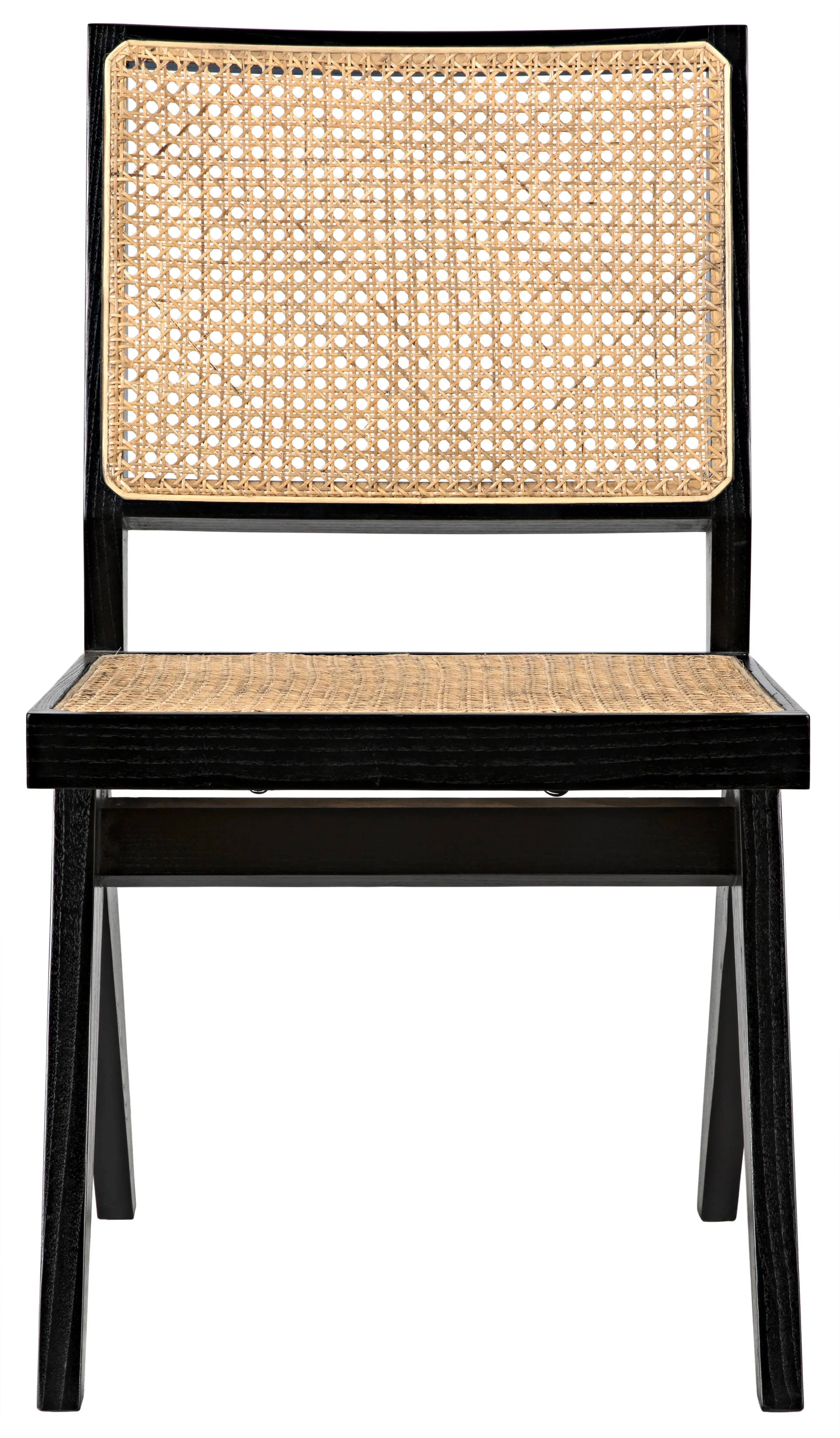 Joseph Side Chair, Charcoal Black - Frankwebs