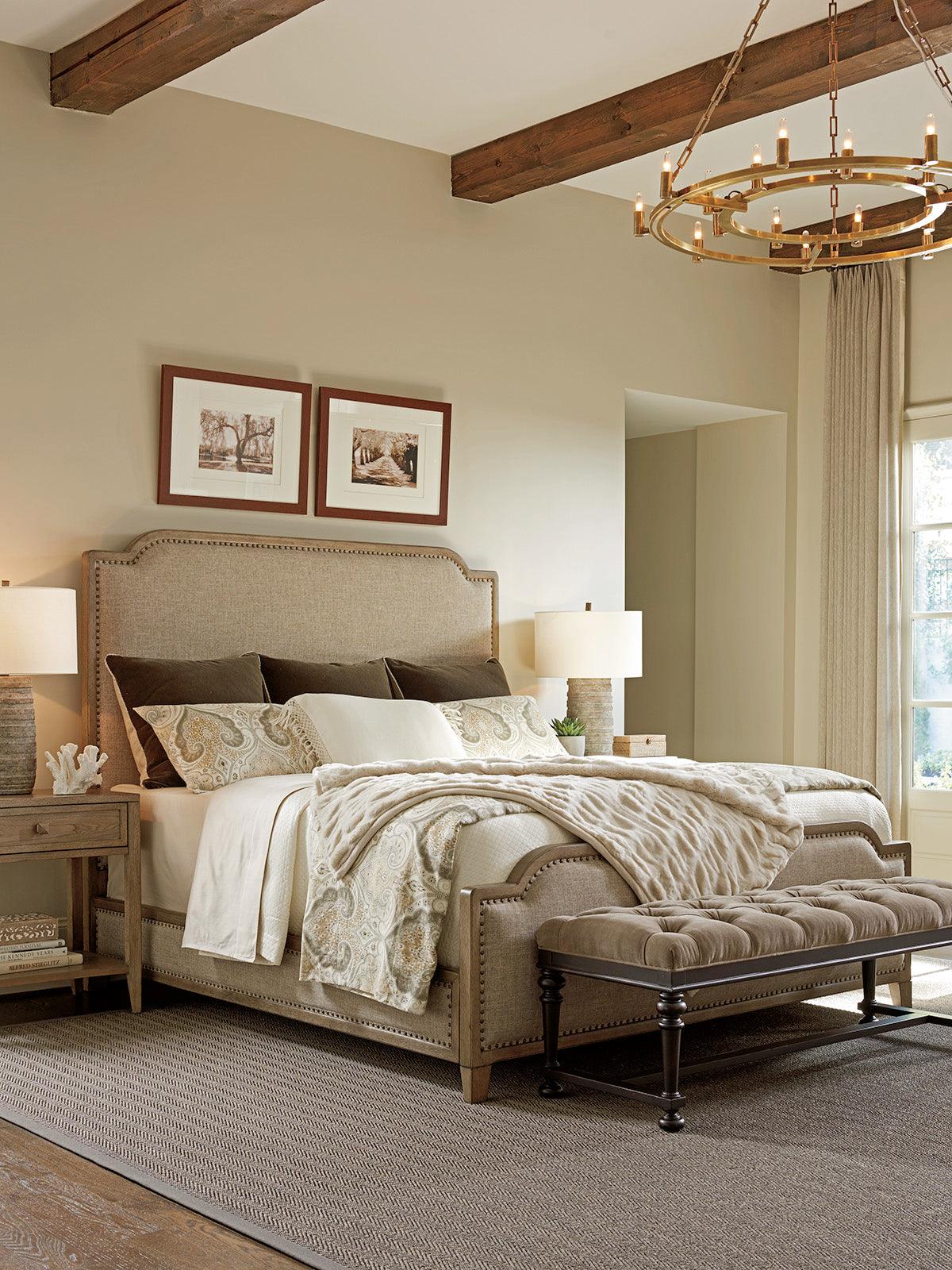 Cypress Point Stone Harbour Upholstered Bed - Frankwebs