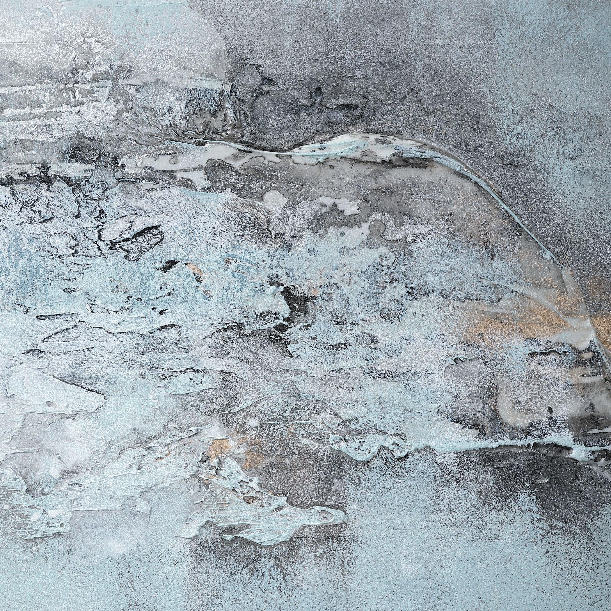 Ocean Swell Painted Metal Art, S/3, 3 Cartons - Frankwebs