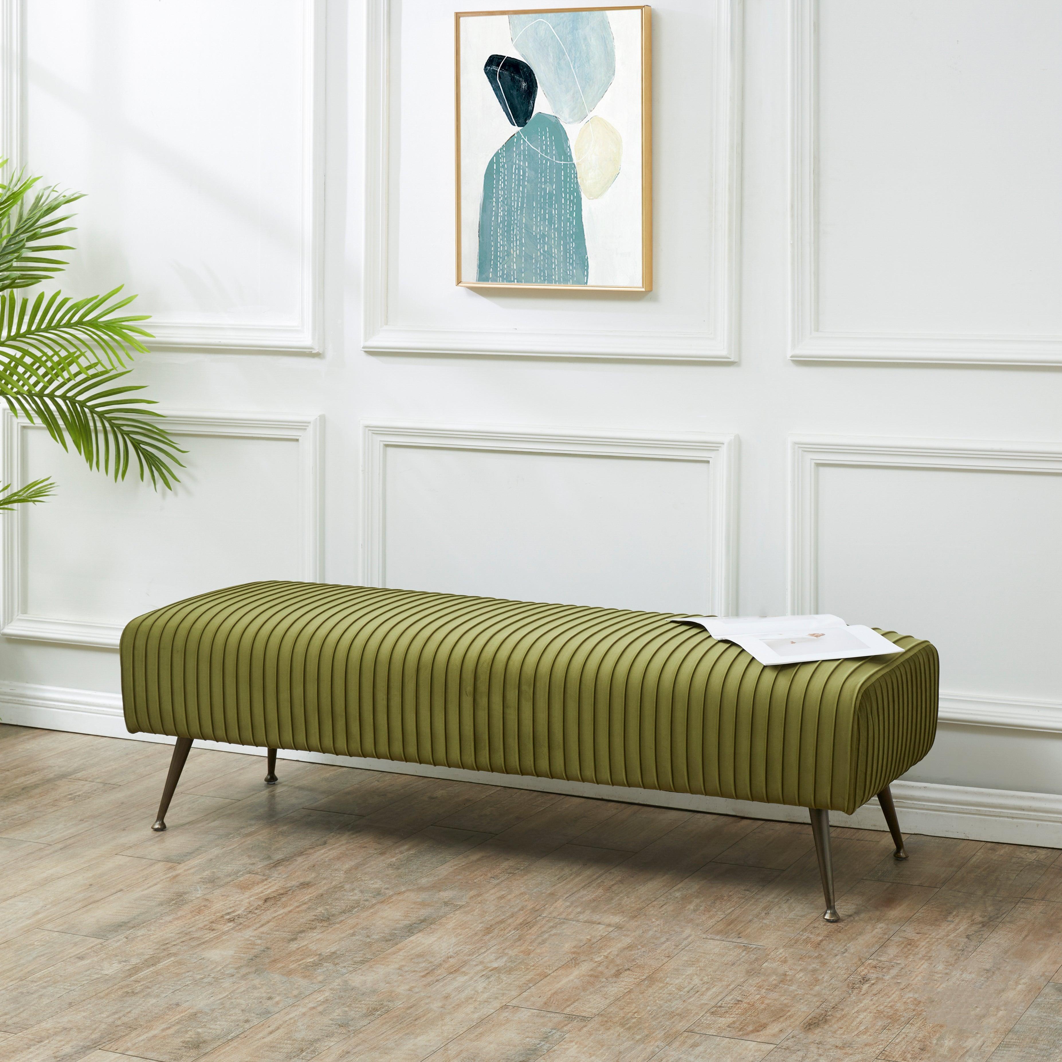SALOME VELVET BENCH - Frankwebs