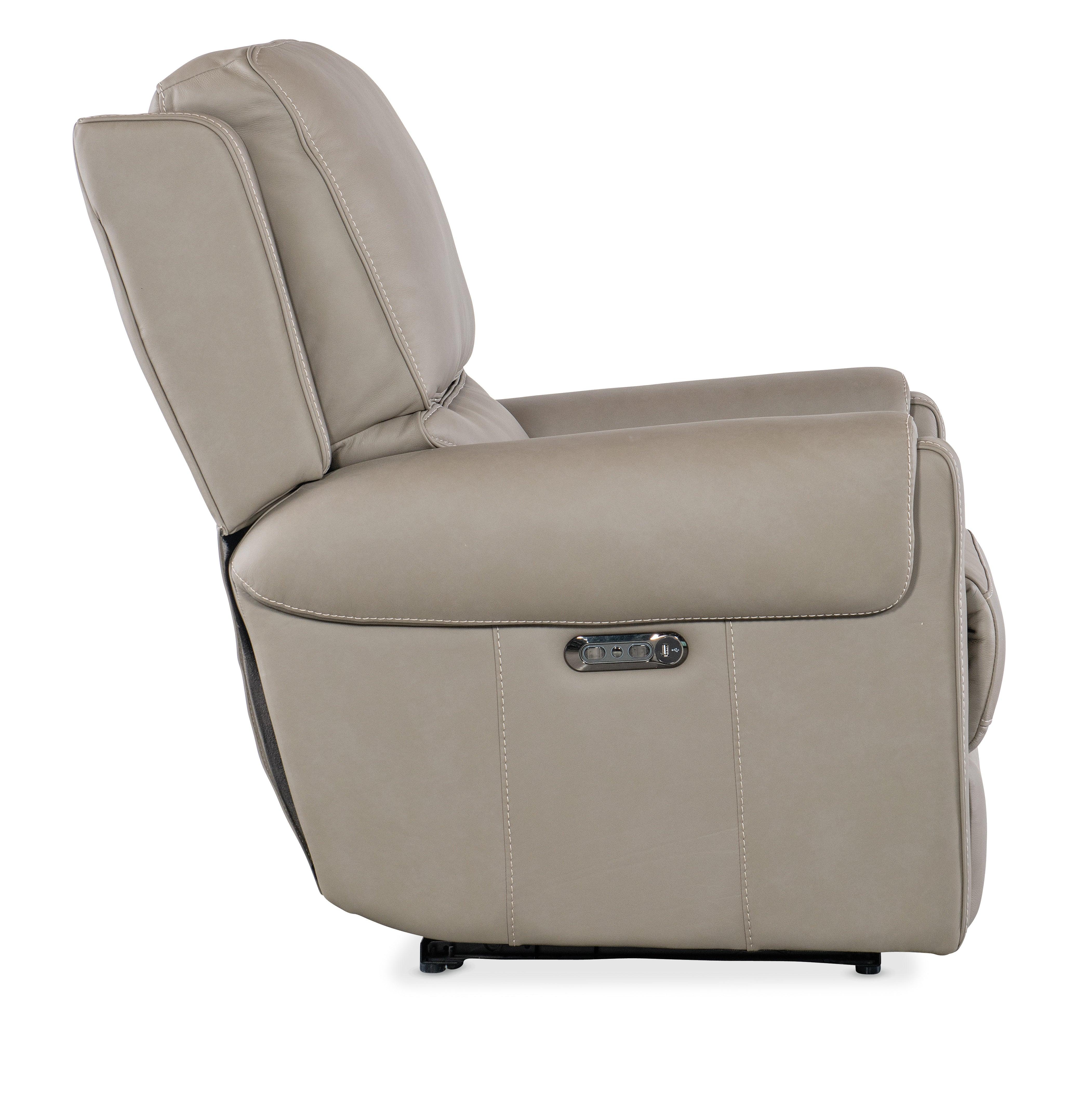 Somers Power Recliner w/Power Headrest - Frankwebs