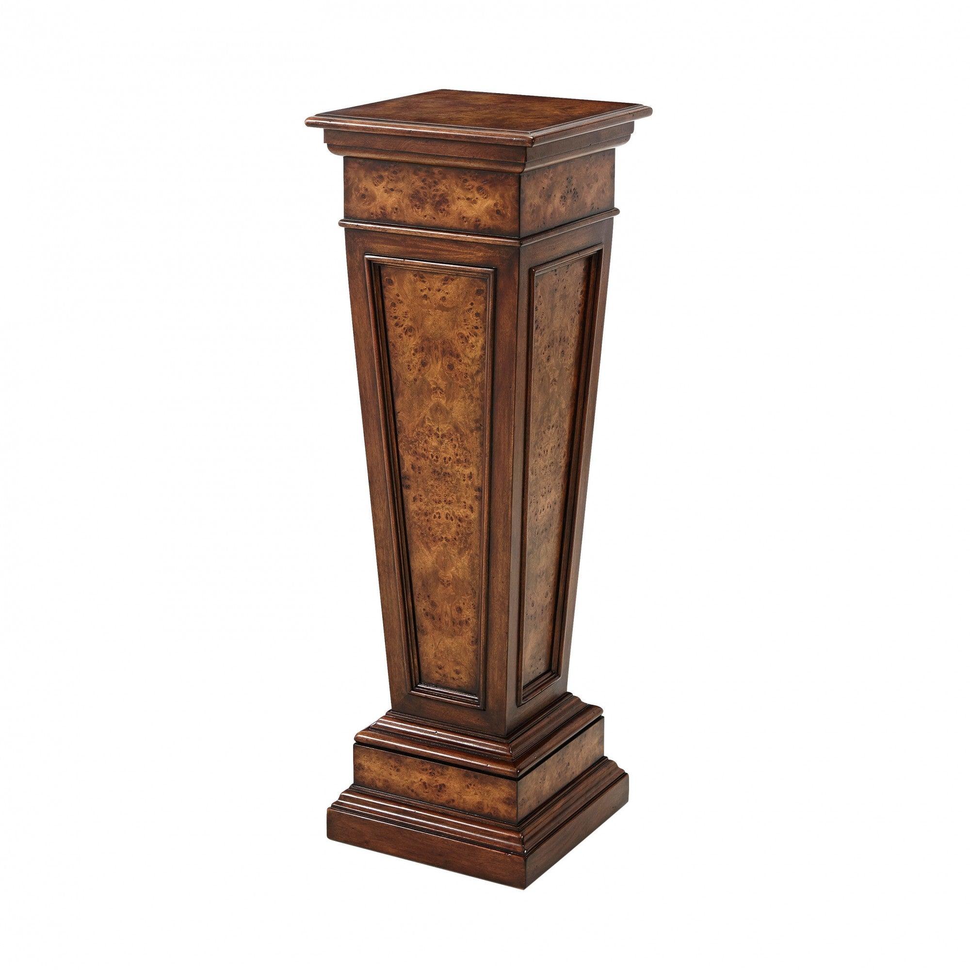 The Burl Pedestal Column / Torchere - Frankwebs