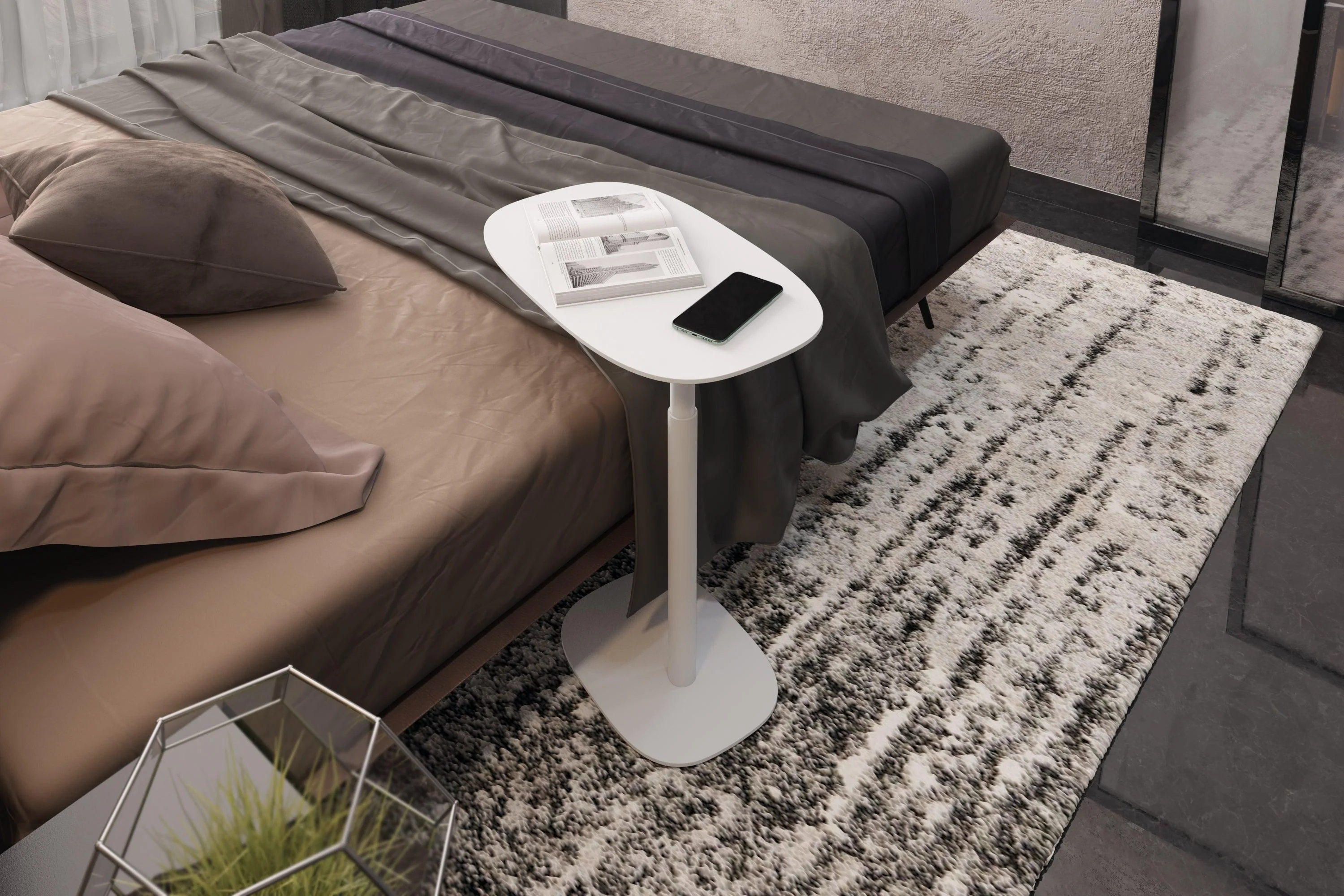 Serif Lift Side Table - Frankwebs