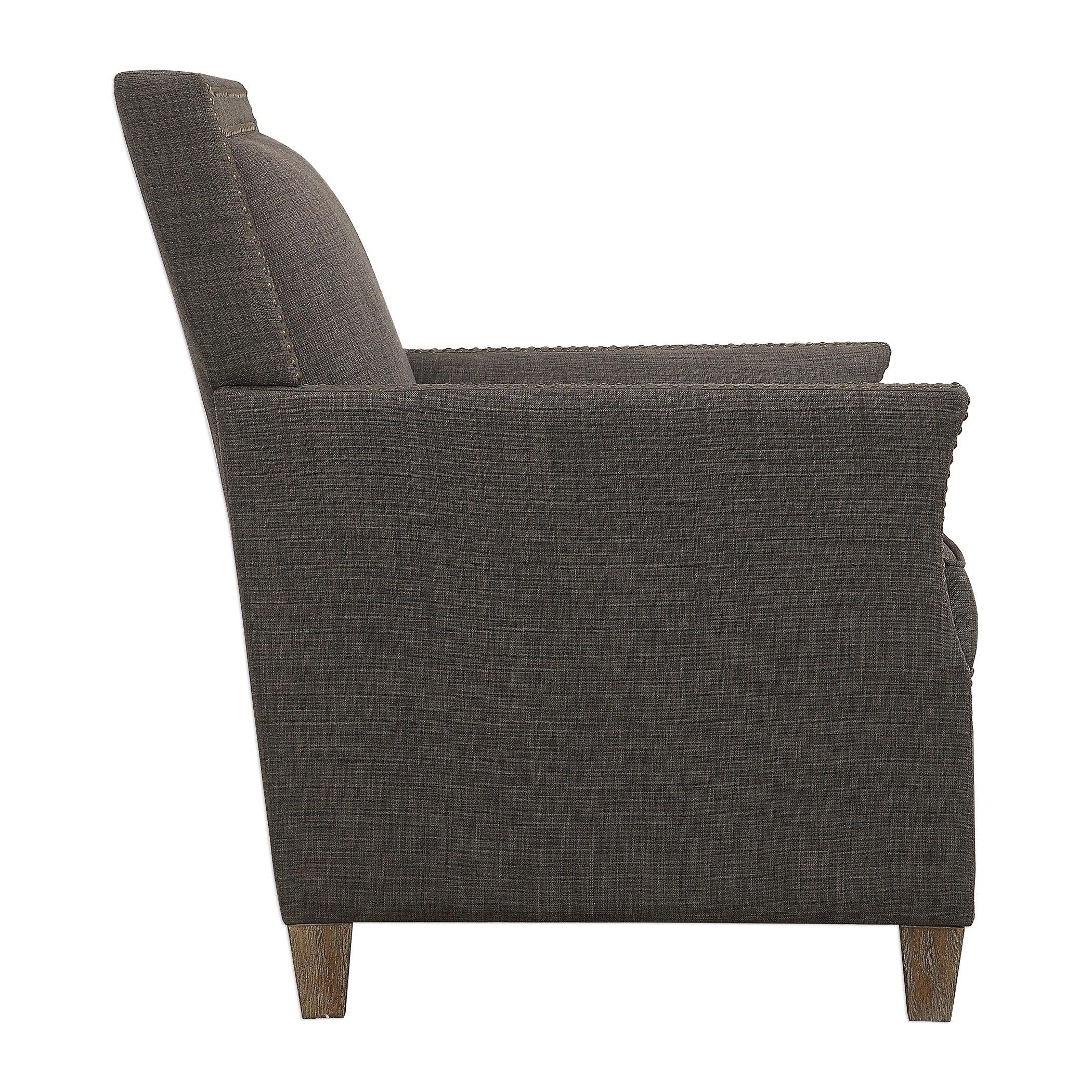 Darick Charcoal Armchair - Frankwebs