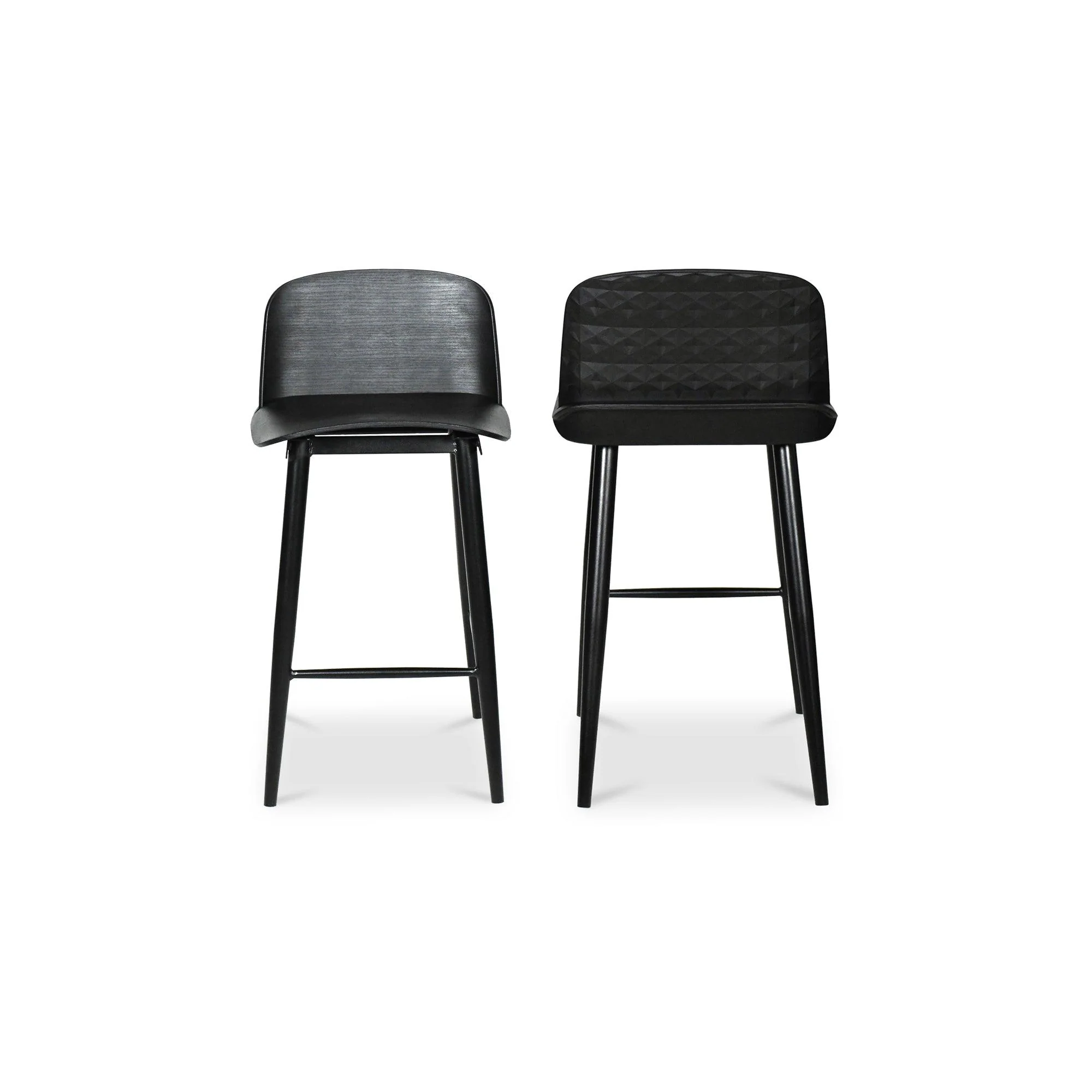 Looey Counter Stool Black - Set Of Two - Frankwebs