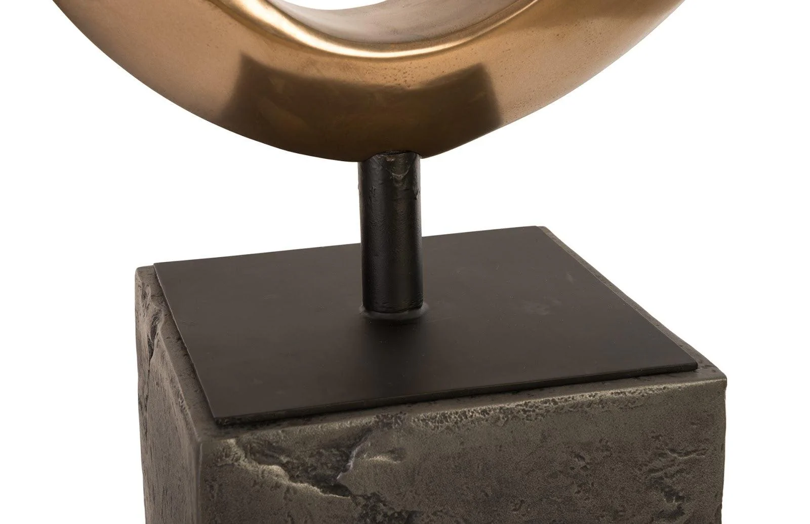 Hoop Sculpture, Bronze - Frankwebs