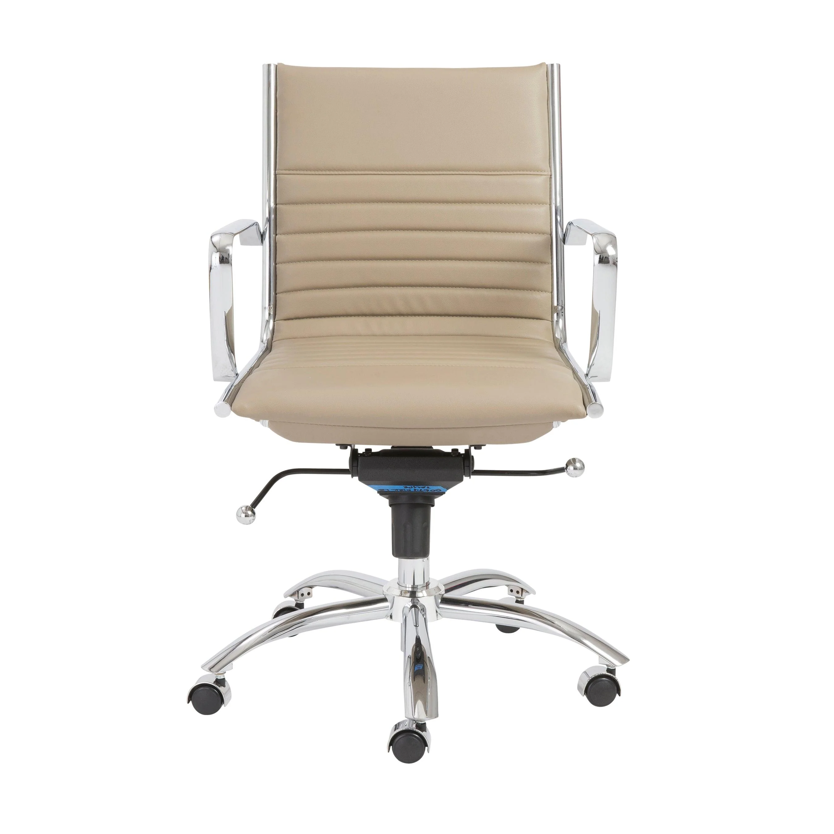 Dirk Low Back Office Chair  Leatherette - Frankwebs