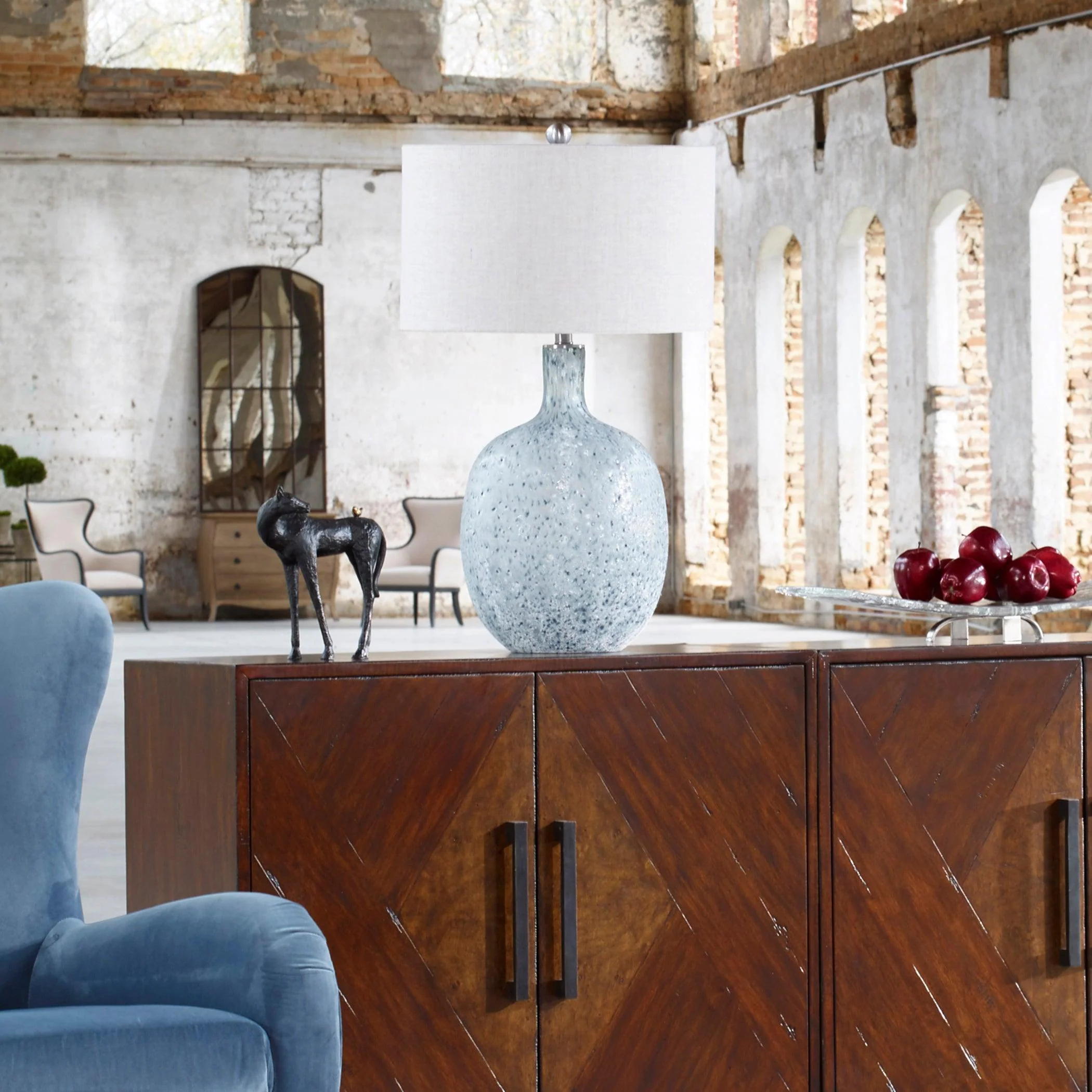 OCEAONNA GLASS TABLE LAMP - Frankwebs