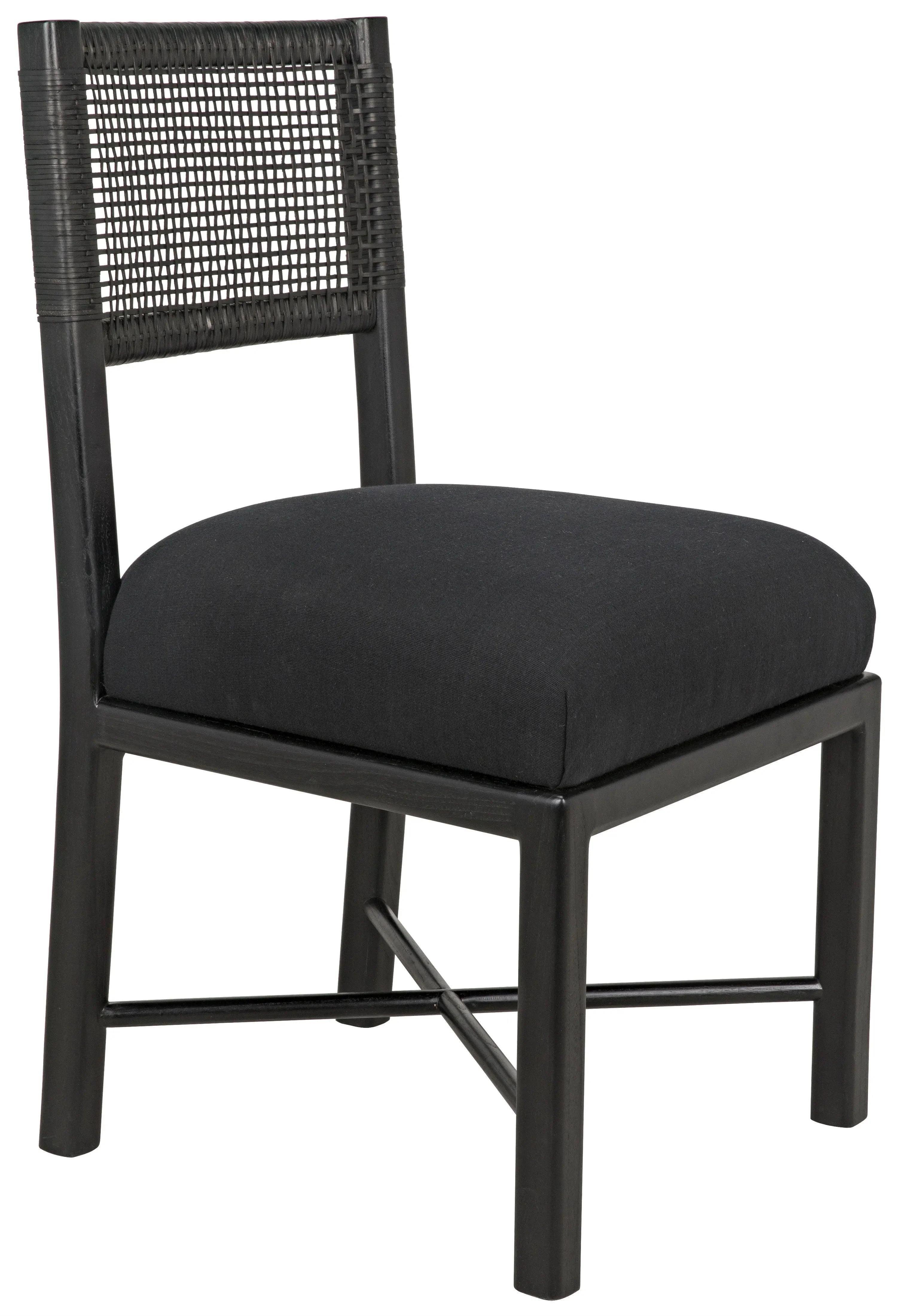 Lobos Chair, Charcoal Black - Frankwebs