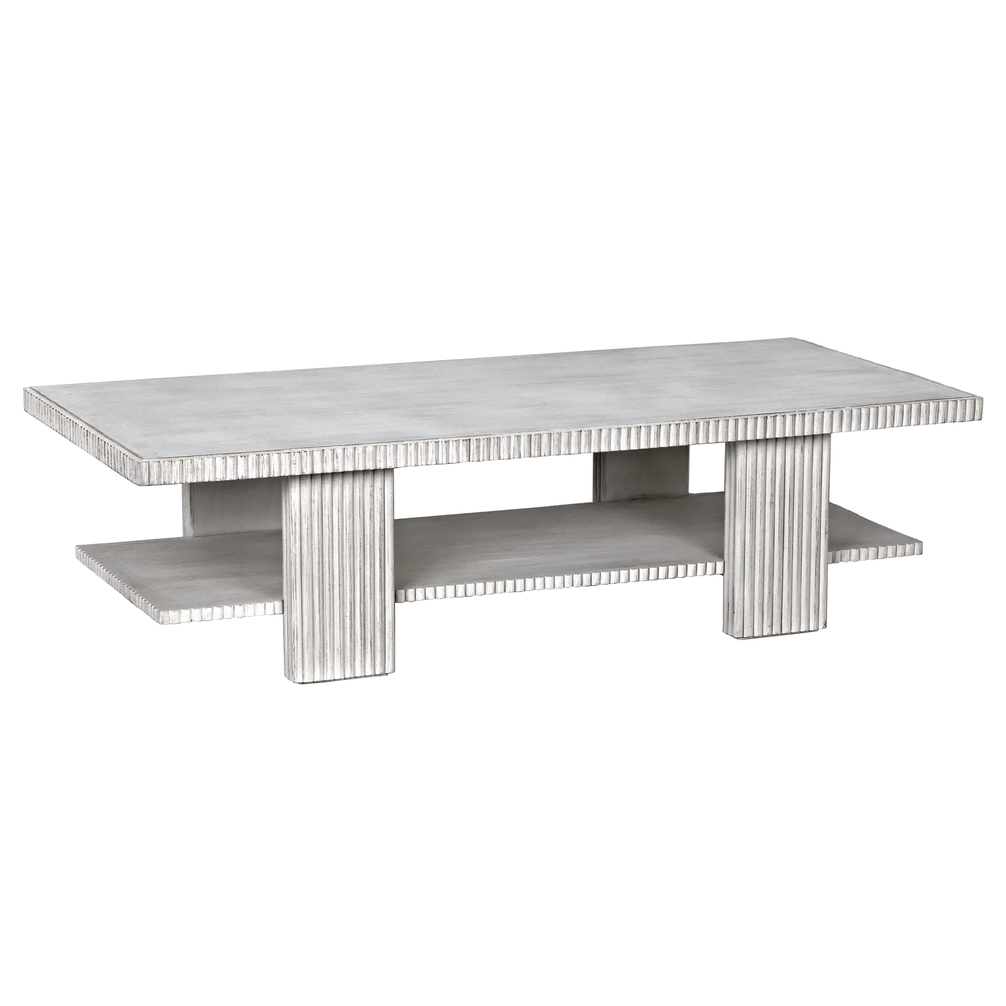 Humphrey Coffee Table, White Wash - Frankwebs
