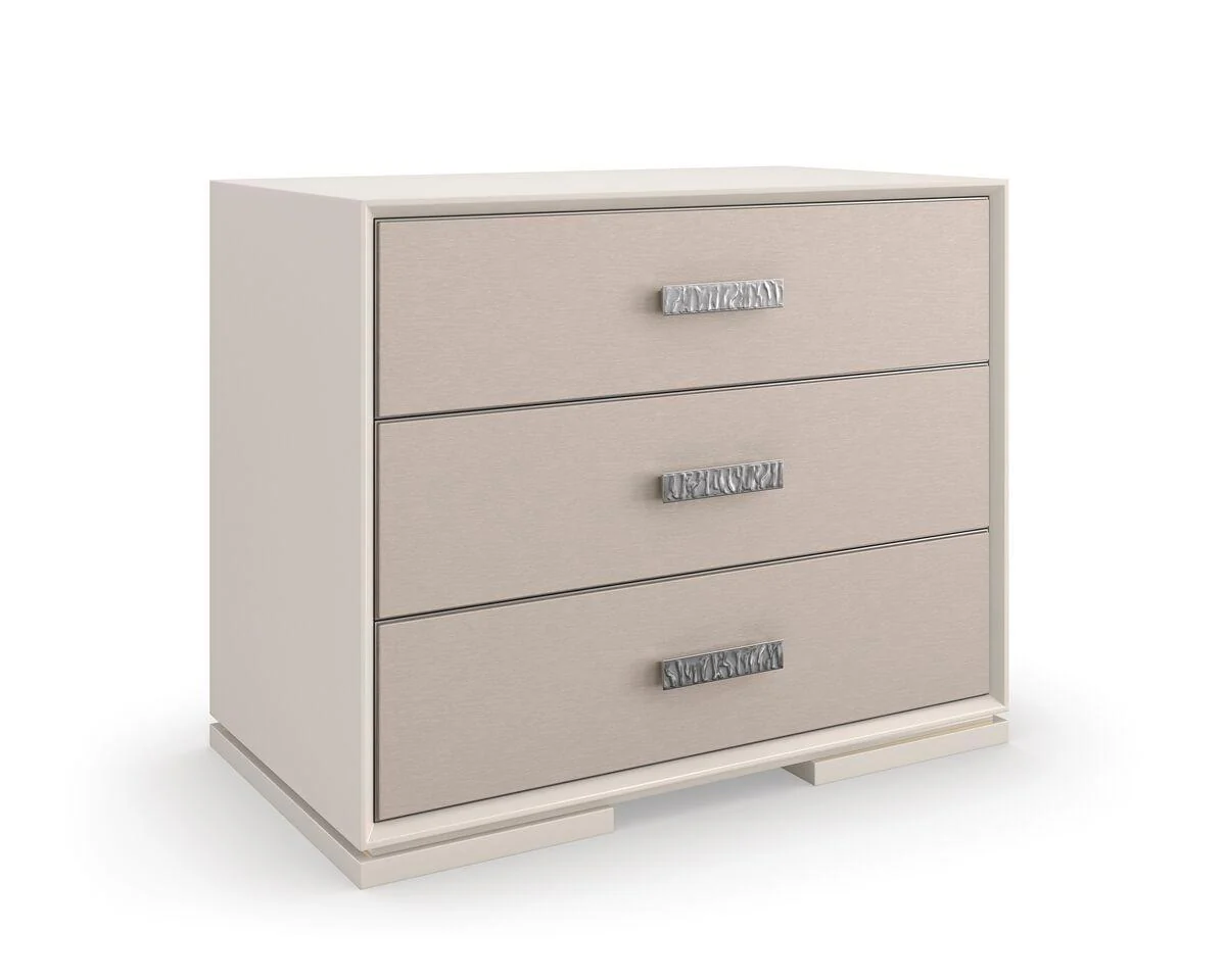 Classic Silver Lining Nightstand - Frankwebs