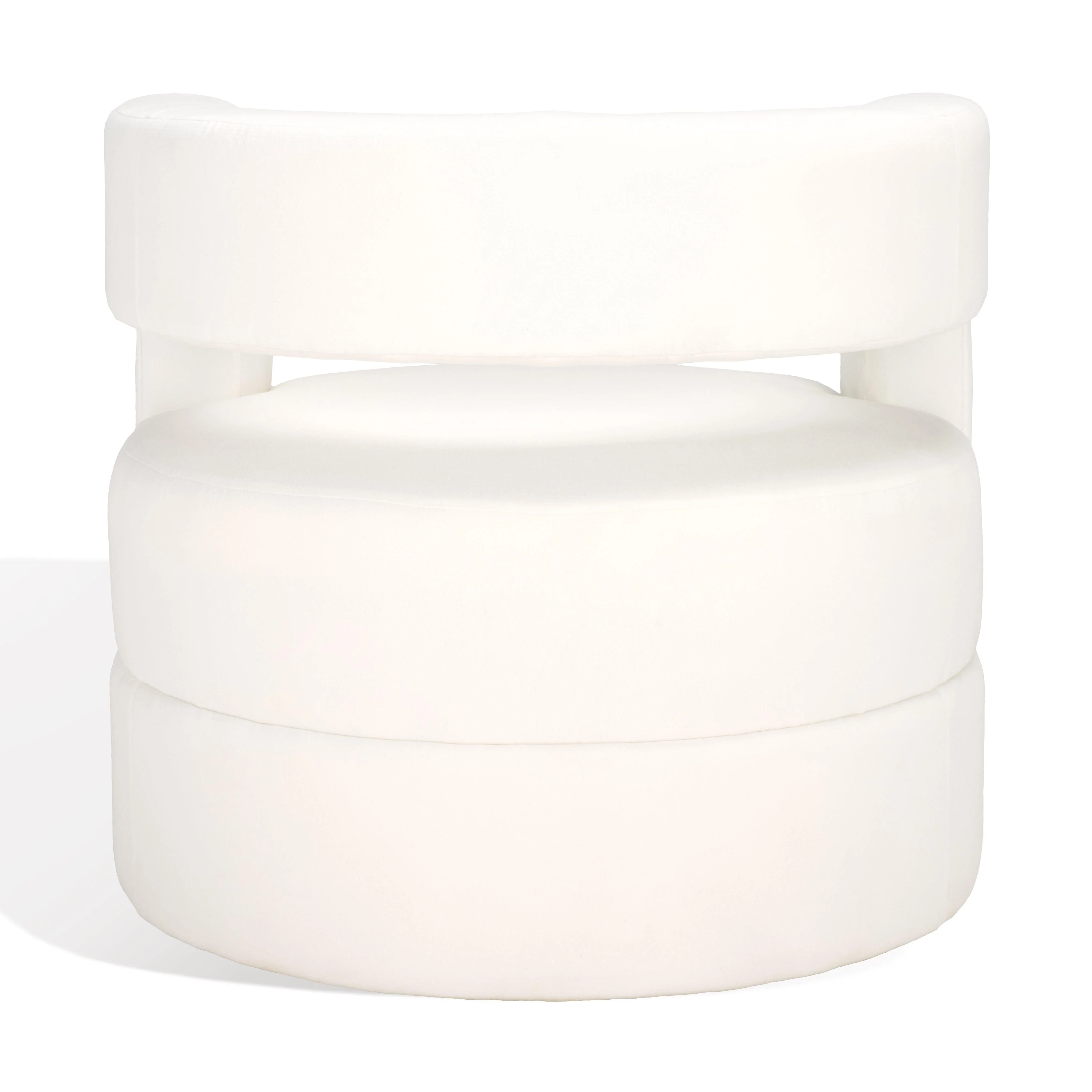 ANISSA BARREL BACK ACCENT CHAIR - Frankwebs