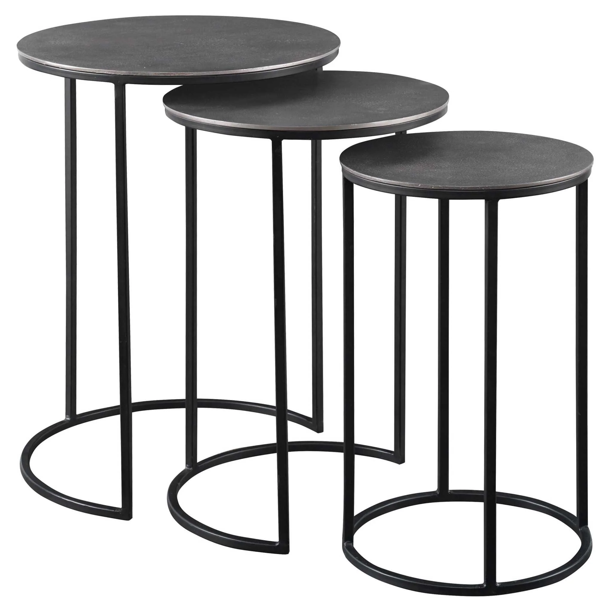 Erik Metal Nesting Tables, S/3 - Frankwebs