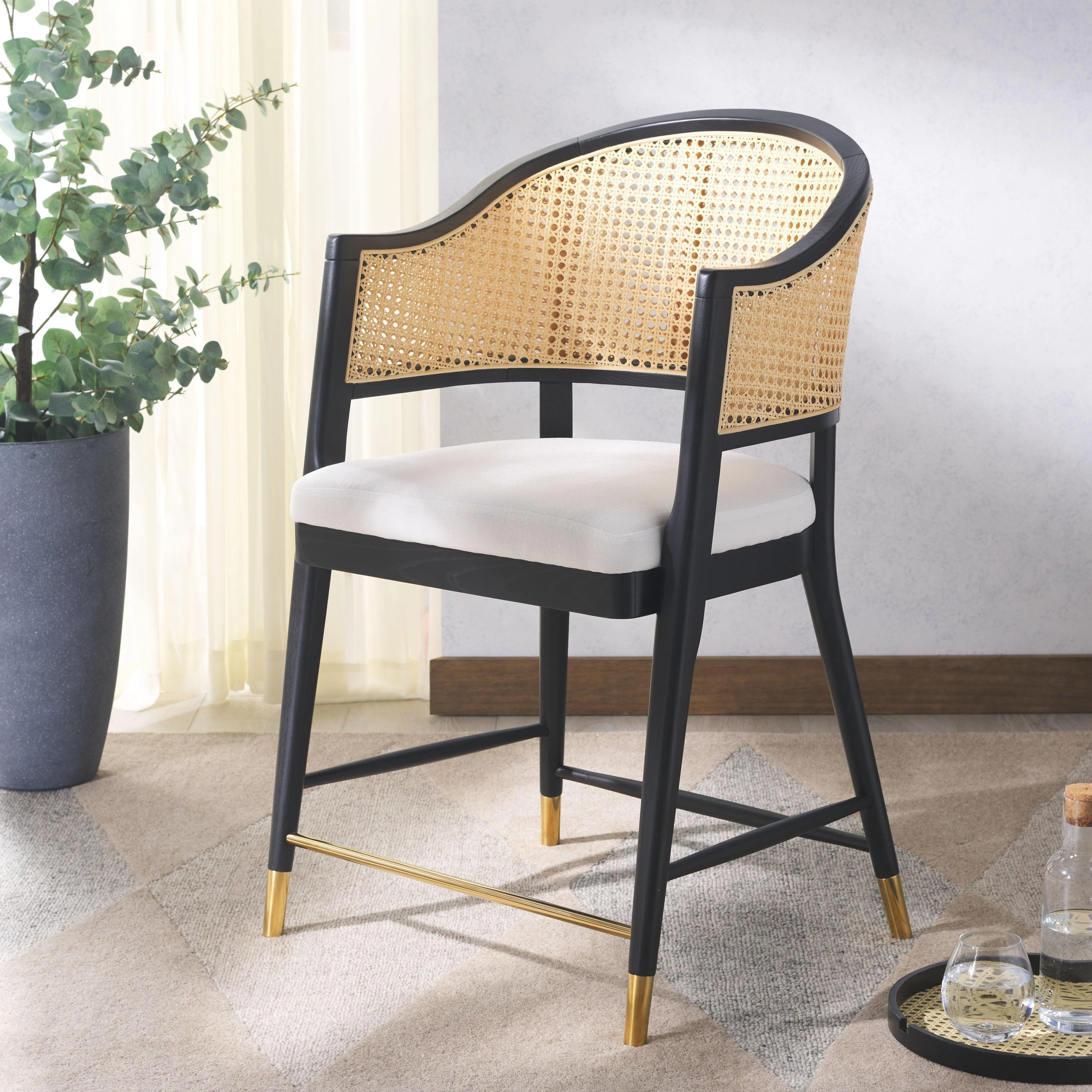 Rogue Rattan Counter Stool - Frankwebs
