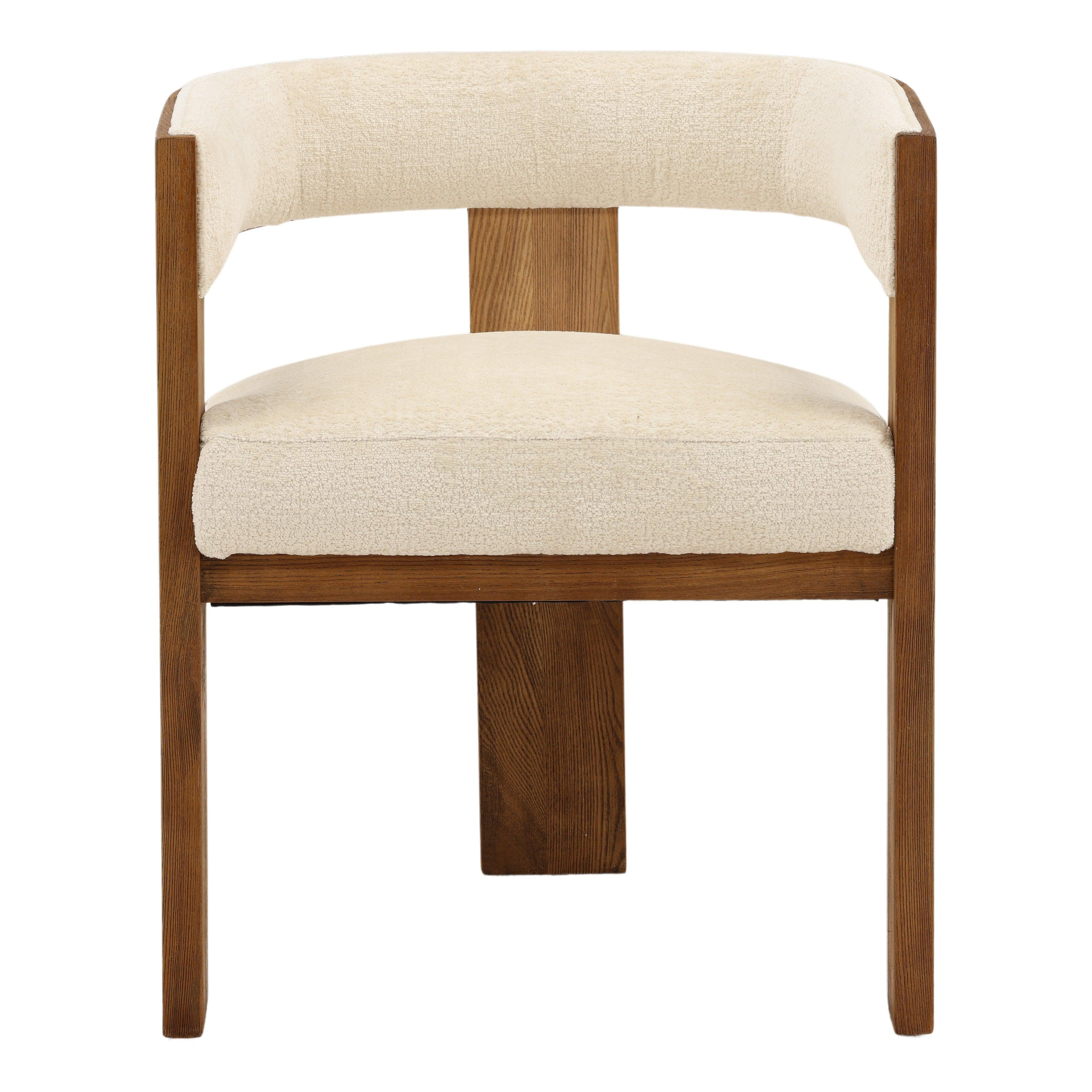 Nadine Dining Chair Cream - Frankwebs