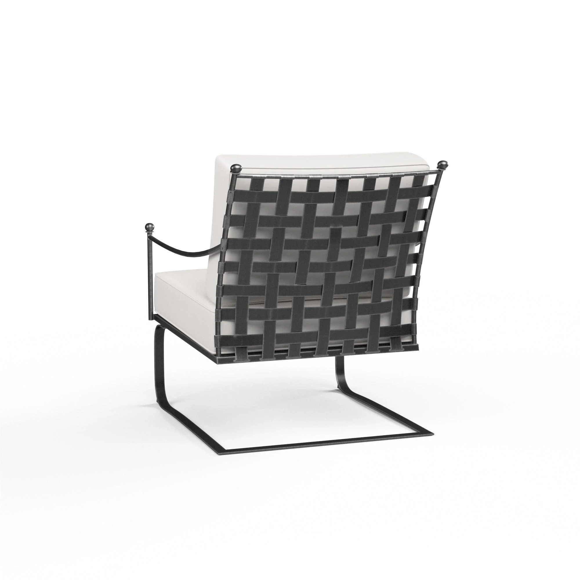 Provence Club Rocker in Canvas Flax w/ Self Welt - Frankwebs