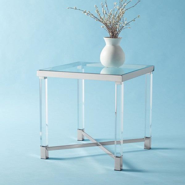 SHAWNA ACRYLIC END TABLE - Frankwebs
