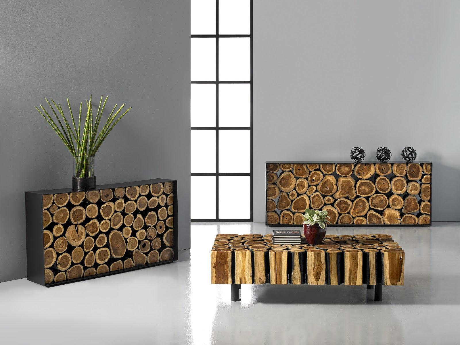 Boscage Coffee Table on Black Metal Legs, Rectangular - Frankwebs