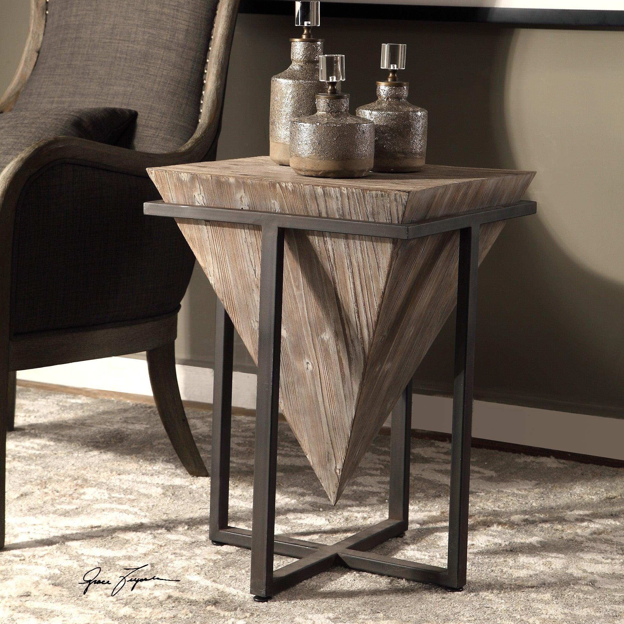 BERTRAND WOOD ACCENT TABLE - Frankwebs