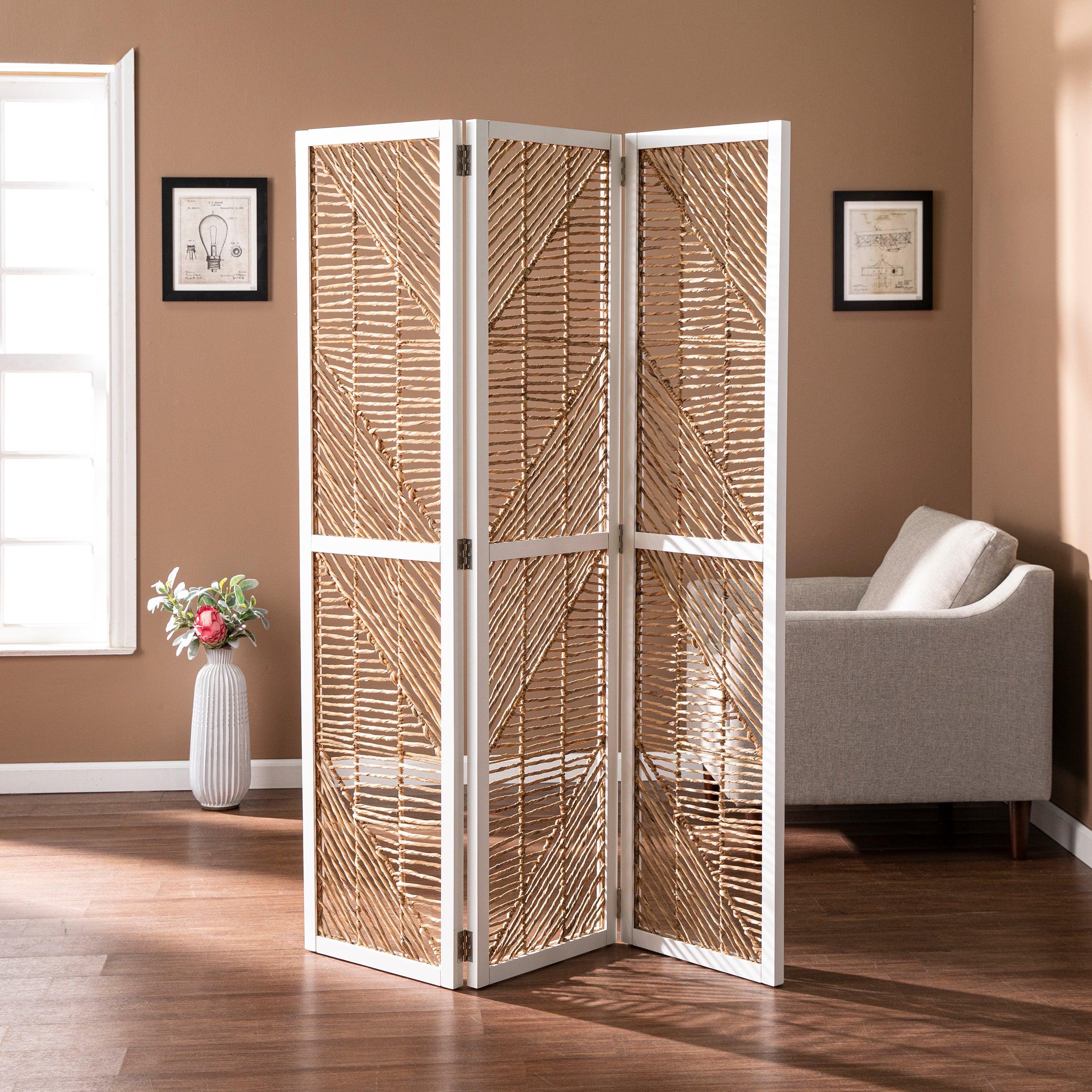 Quilino Woven Room Divider/Screen - Frankwebs