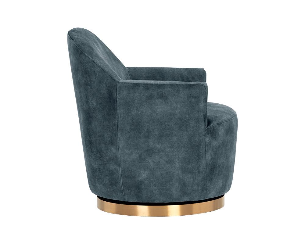 Casey Swivel Lounge Chair - Frankwebs
