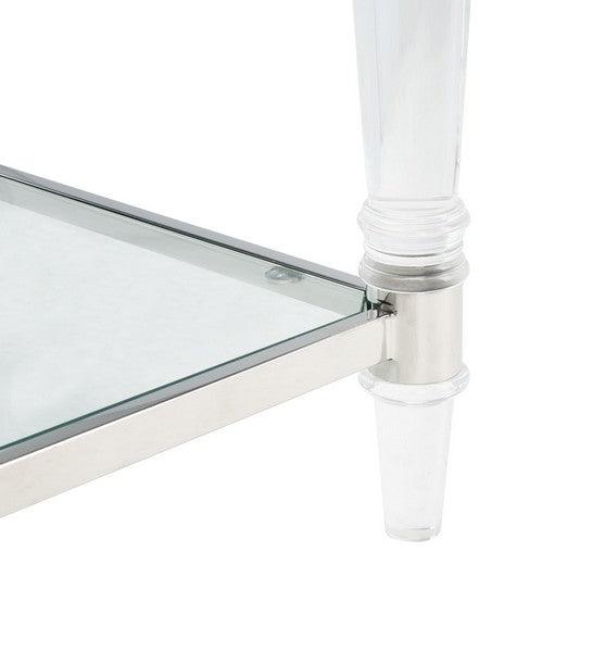 ISABELLE ACRYLIC ACCENT TABLE - Frankwebs