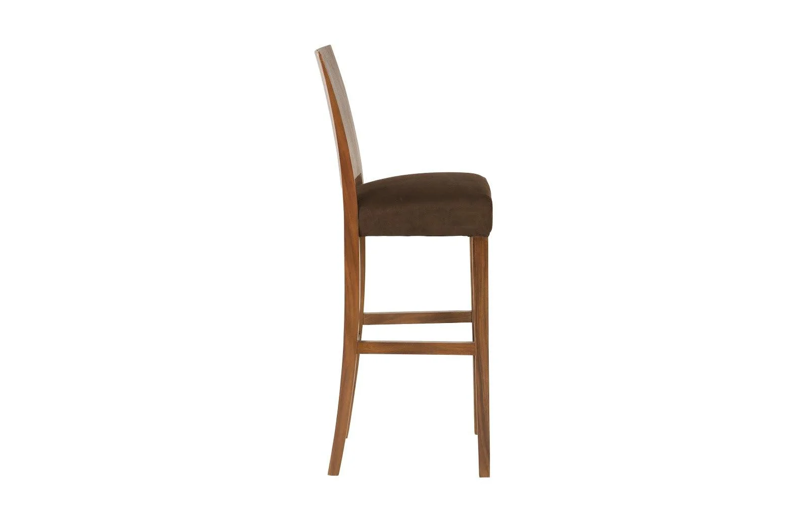 Ophelia Bar Stool, Chamcha Wood, Perfect Brown - Frankwebs