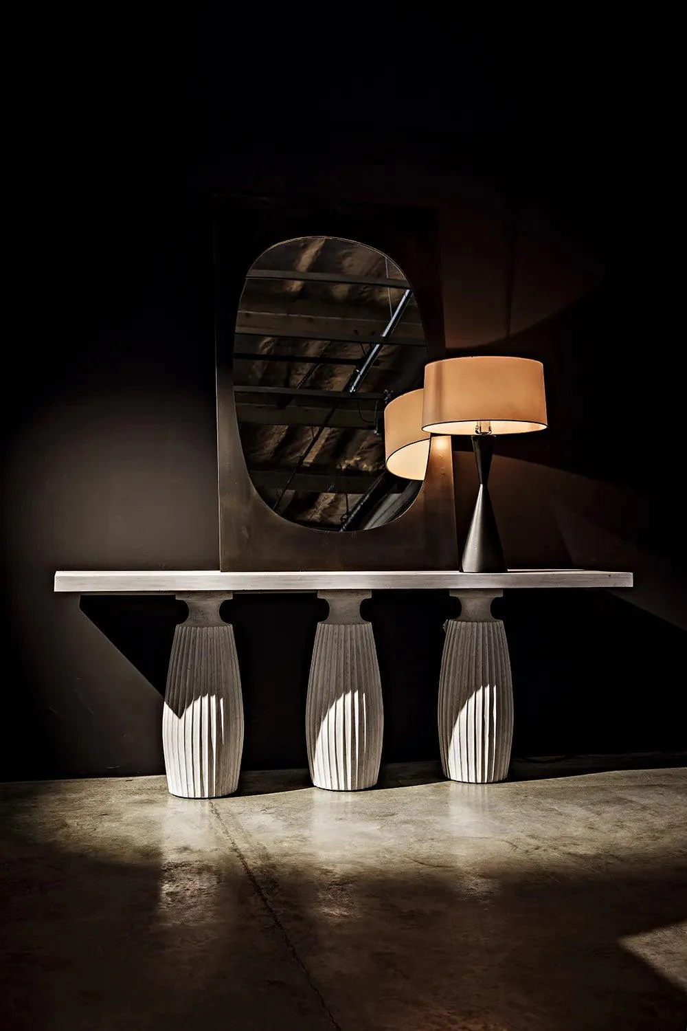 Evelyn Console, White Wash - Frankwebs