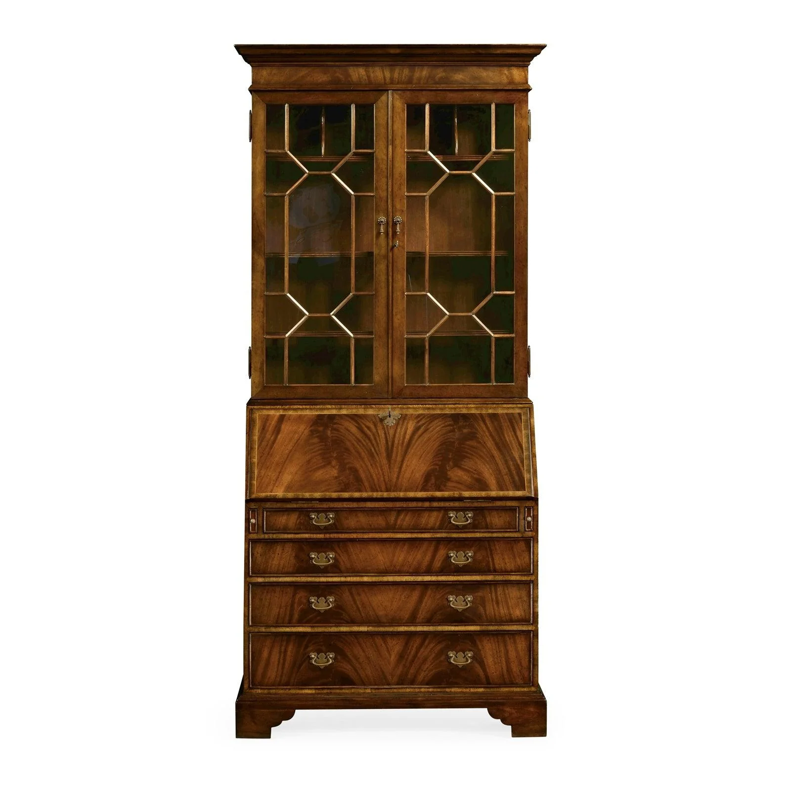 Buckingham Georgian Mahogany Secretary - Frankwebs