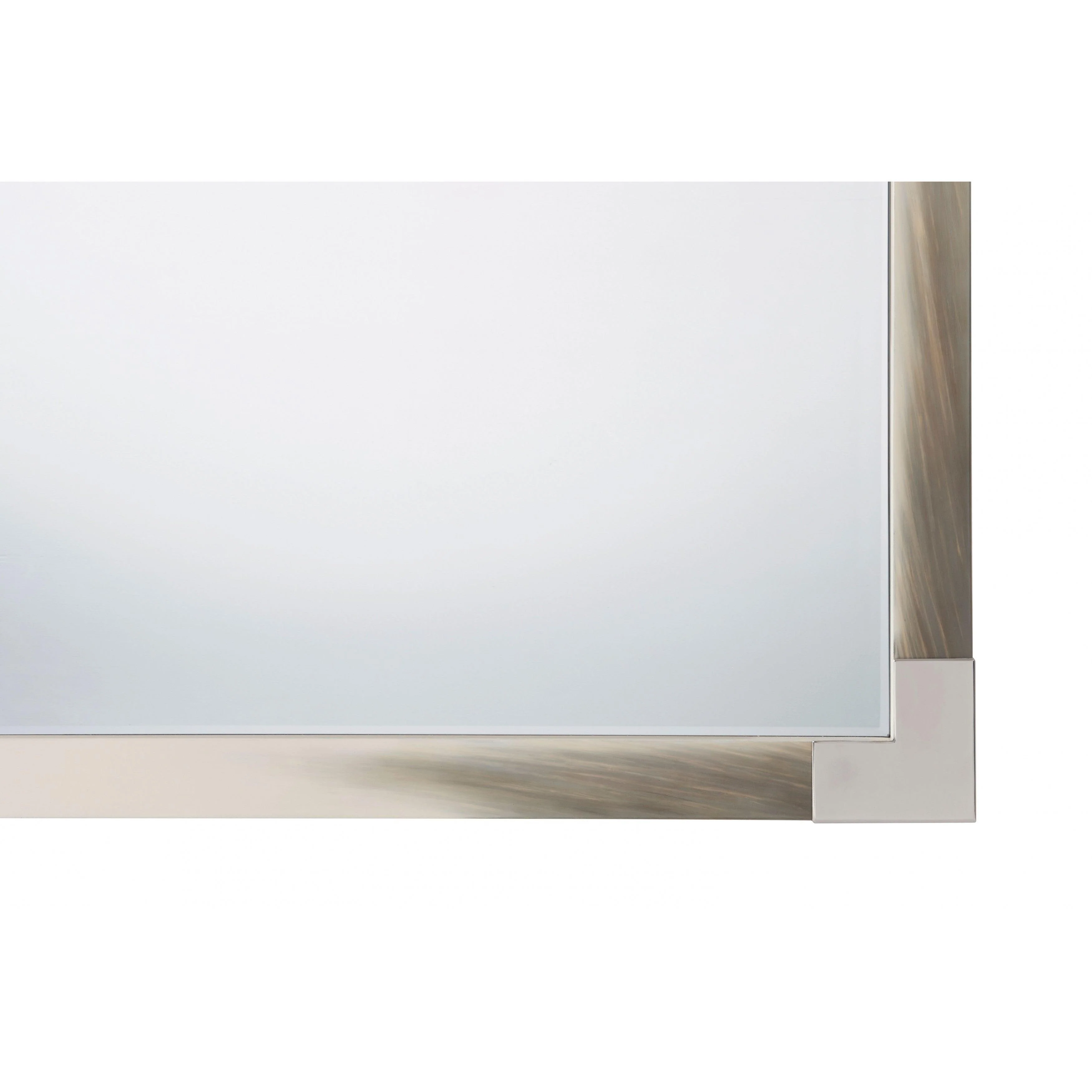 Cutting Edge Floor Mirror (Longhorn White) - Frankwebs