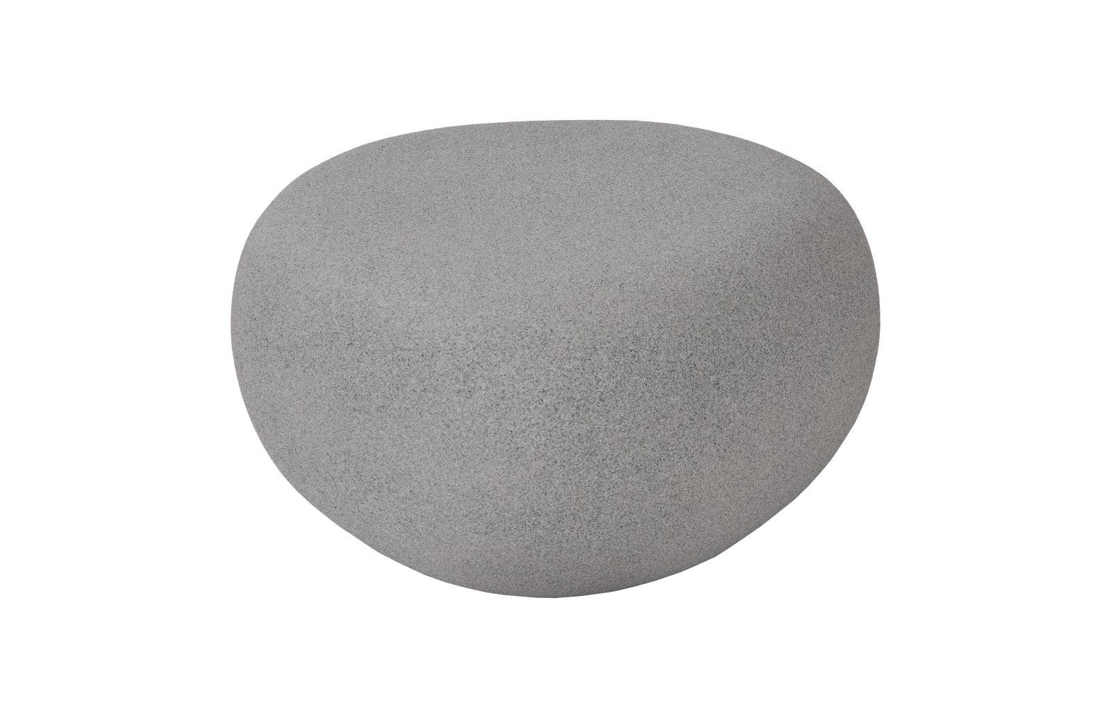 River Stone Coffee Table, Dark Granite, Small - Frankwebs